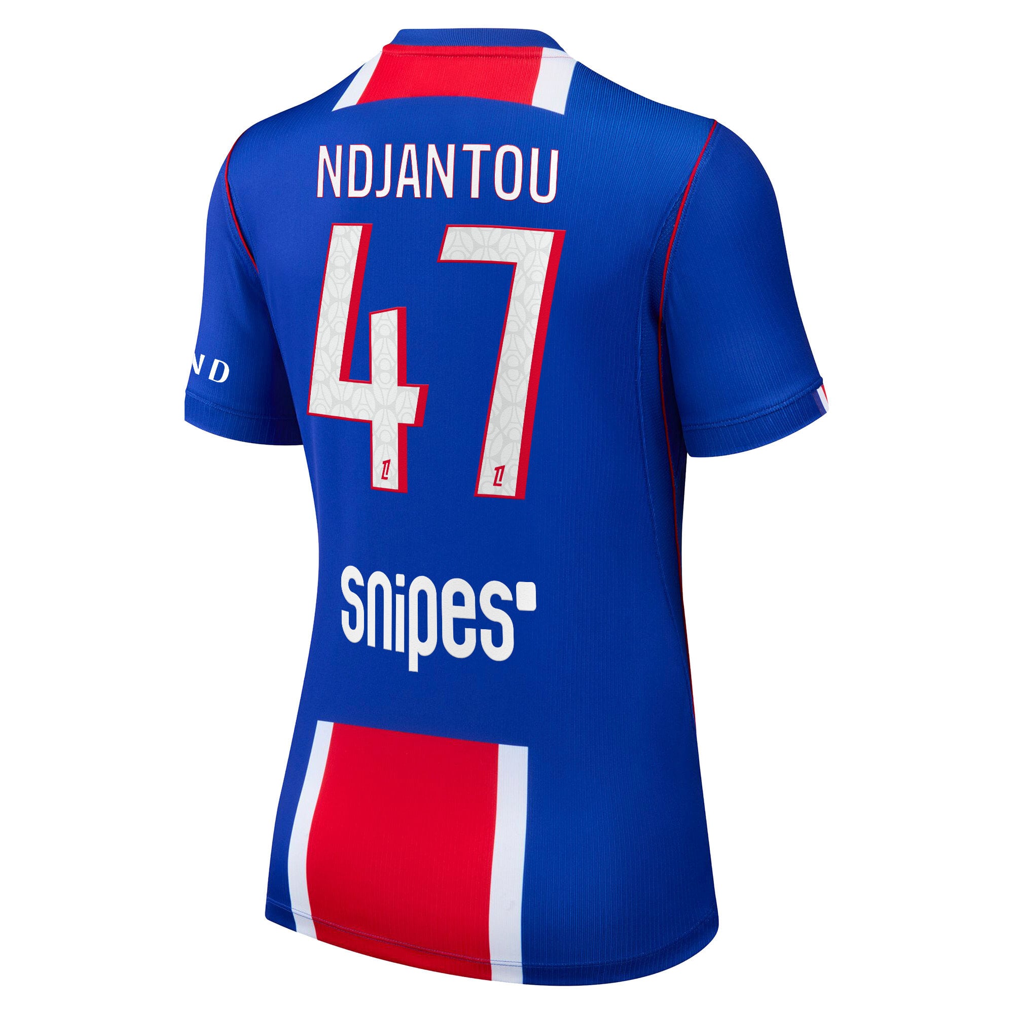 PSG Nike Home Stadium Shirt 2026-27 - Womens with Ndjantou 47 printing, , rebel_hi-res
