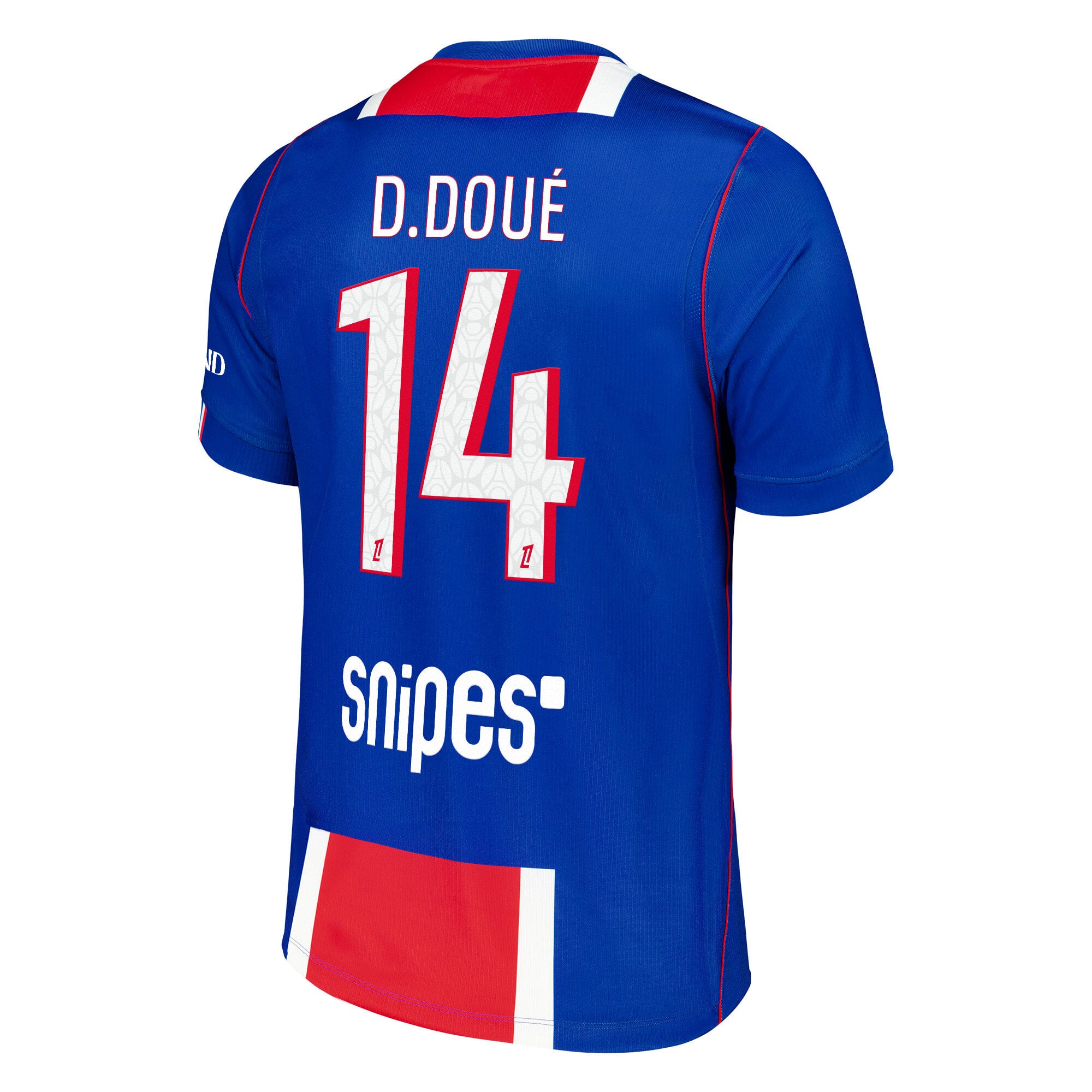 PSG Nike Home Stadium Shirt 2026-27 with D.Dou&eacute; 14 printing, , rebel_hi-res