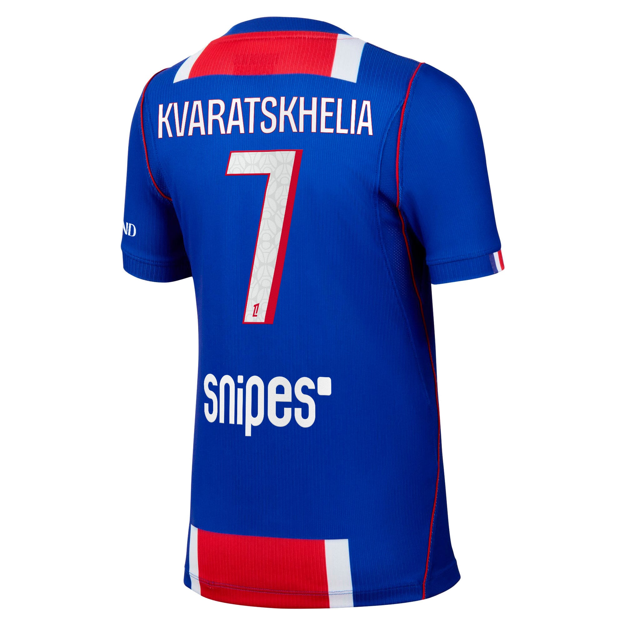 PSG Nike Home Stadium Shirt 2026-27 - Kids with Kvaratskhelia 7 printing, , rebel_hi-res