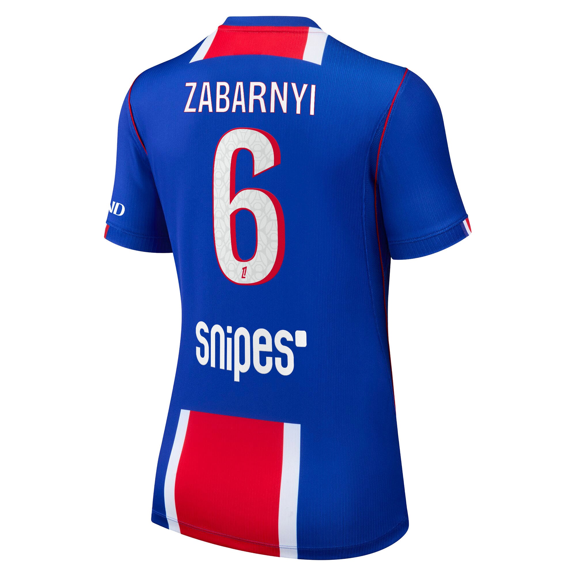 PSG Nike Home Stadium Shirt 2026-27 - Womens with Zabarnyi 6 printing, , rebel_hi-res
