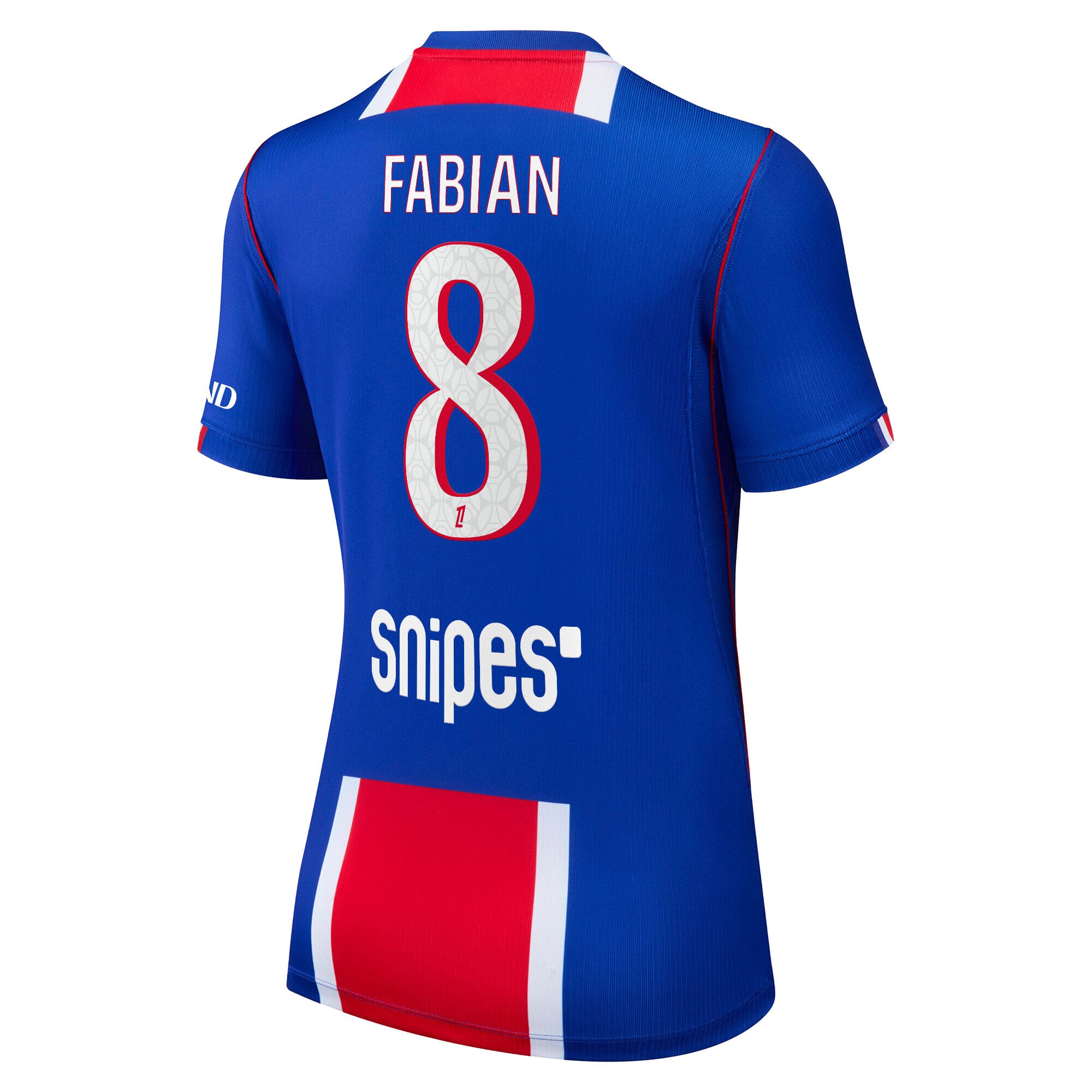 PSG Nike Home Stadium Shirt 2026-27 - Womens with Fabian 8 printing, , rebel_hi-res