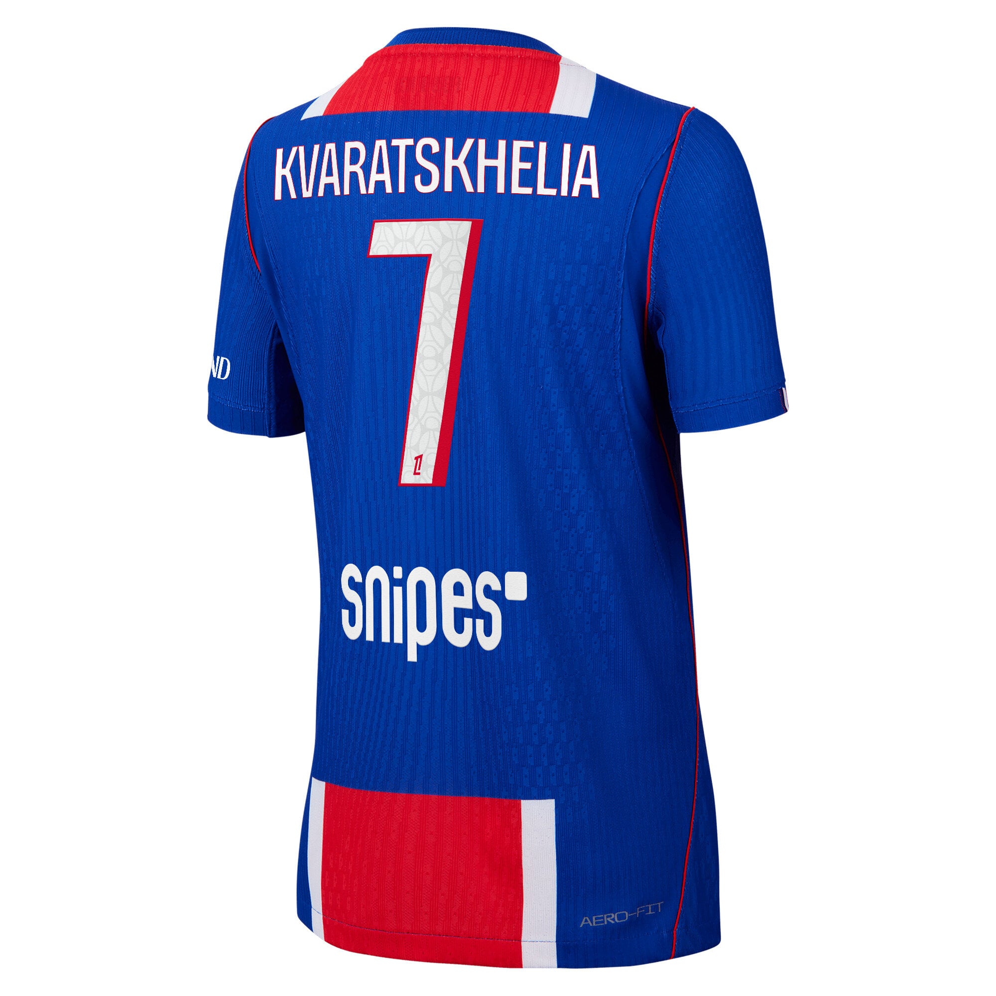 PSG Nike Home Aero-FIT Match Shirt 2026-27 - Kids with Kvaratskhelia 7 printing, , rebel_hi-res