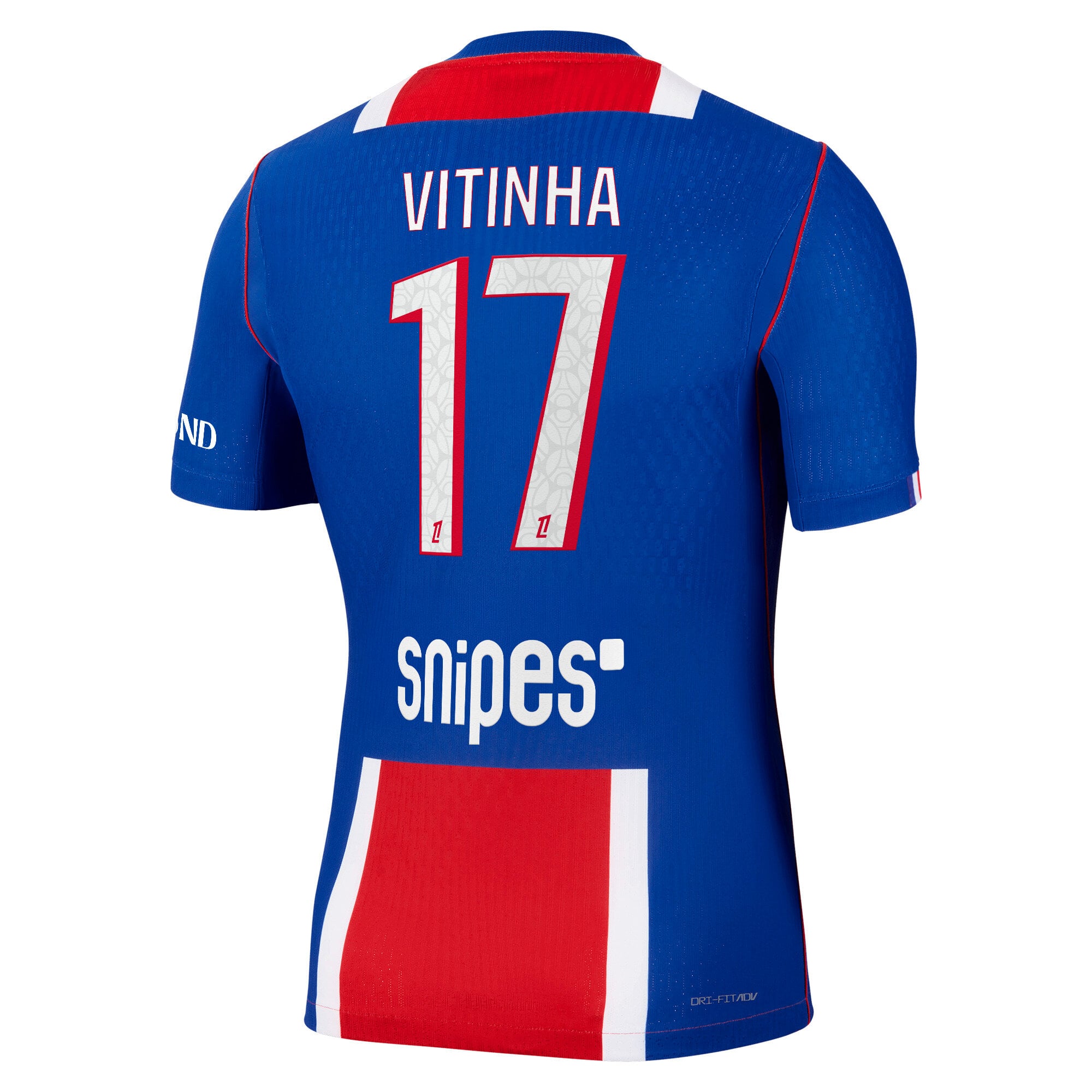 PSG Nike Home Aero-FIT Match Shirt 2026-27 with Vitinha 17 printing, , rebel_hi-res