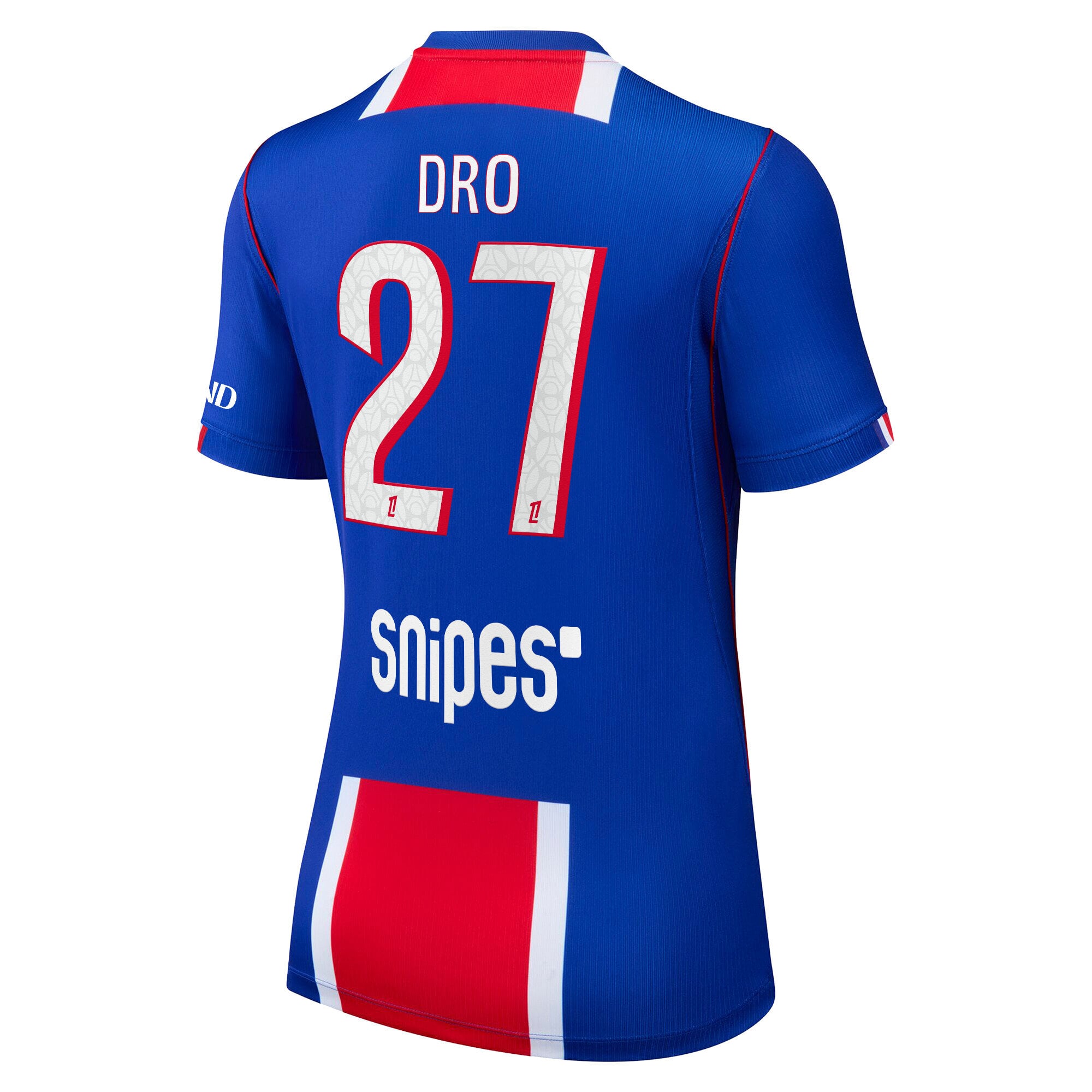 PSG Nike Home Stadium Shirt 2026-27 - Womens with Dro 27 printing, , rebel_hi-res