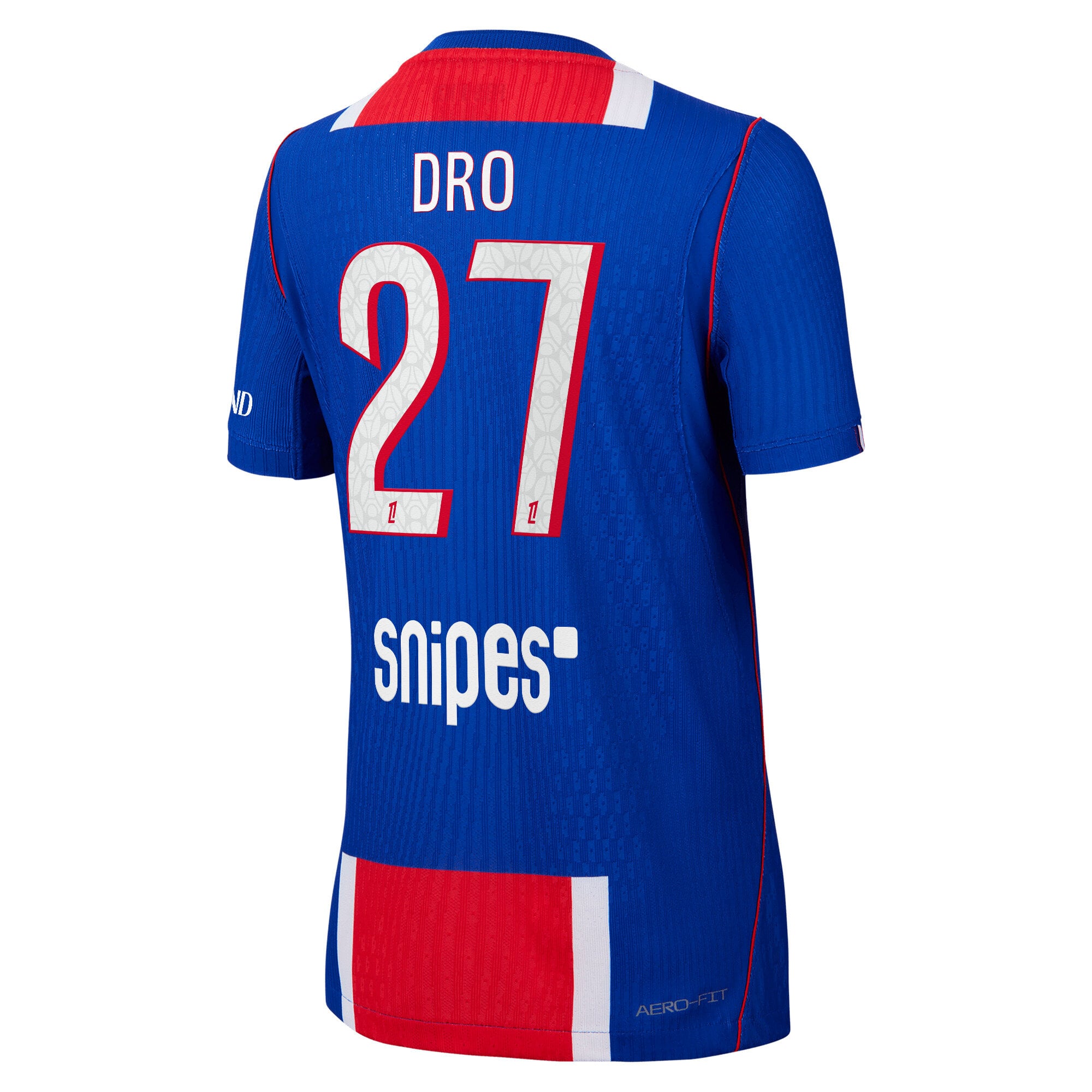 PSG Nike Home Aero-FIT Match Shirt 2026-27 - Kids with Dro 27 printing, , rebel_hi-res