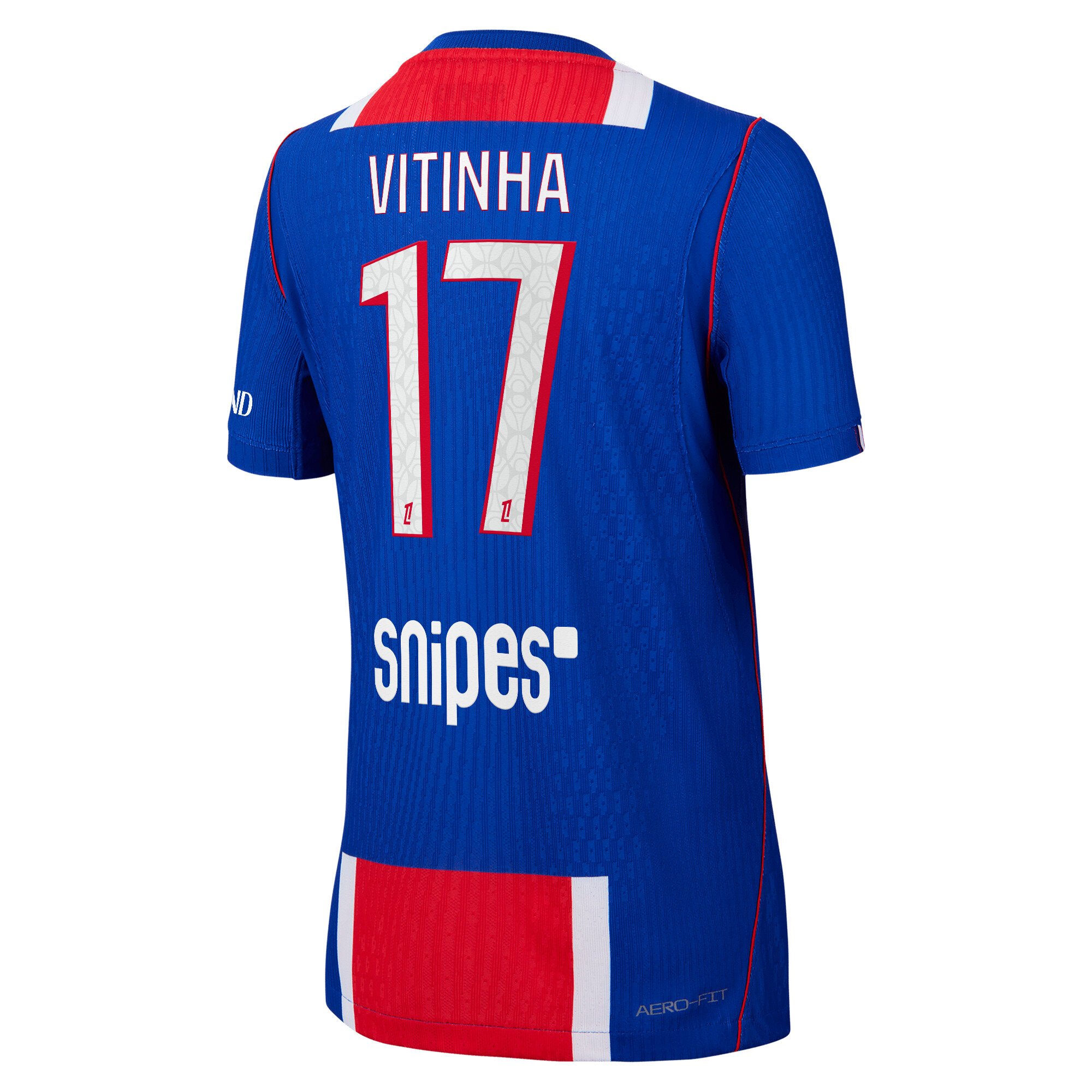 PSG Nike Home Aero-FIT Match Shirt 2026-27 - Kids with Vitinha 17 printing, , rebel_hi-res