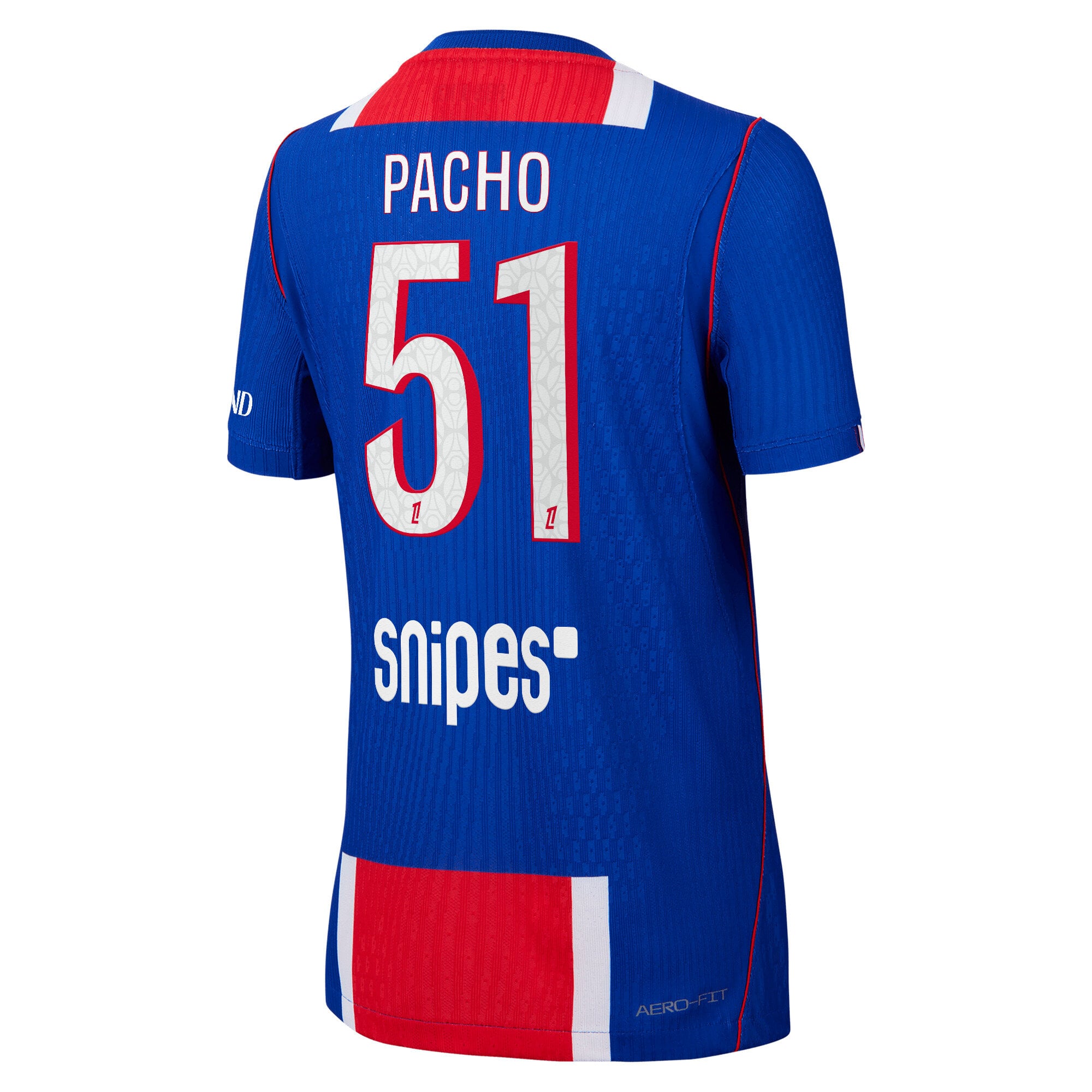 PSG Nike Home Aero-FIT Match Shirt 2026-27 - Kids with Pacho 51 printing, , rebel_hi-res