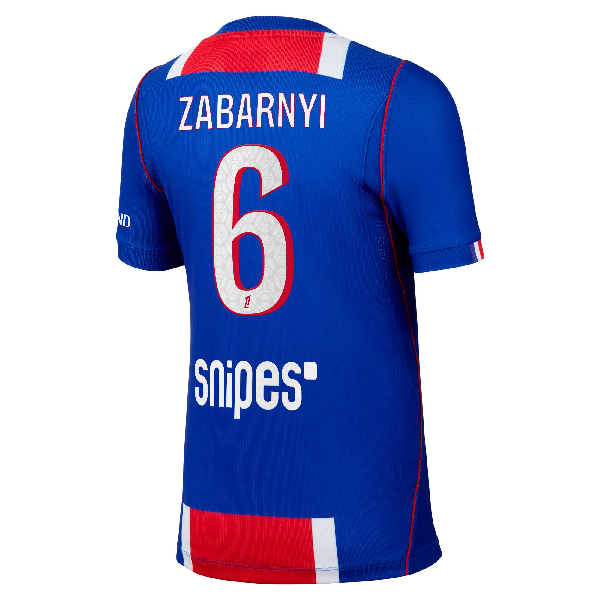 PSG Nike Home Stadium Shirt 2026-27 - Kids with Zabarnyi 6 printing, , rebel_hi-res