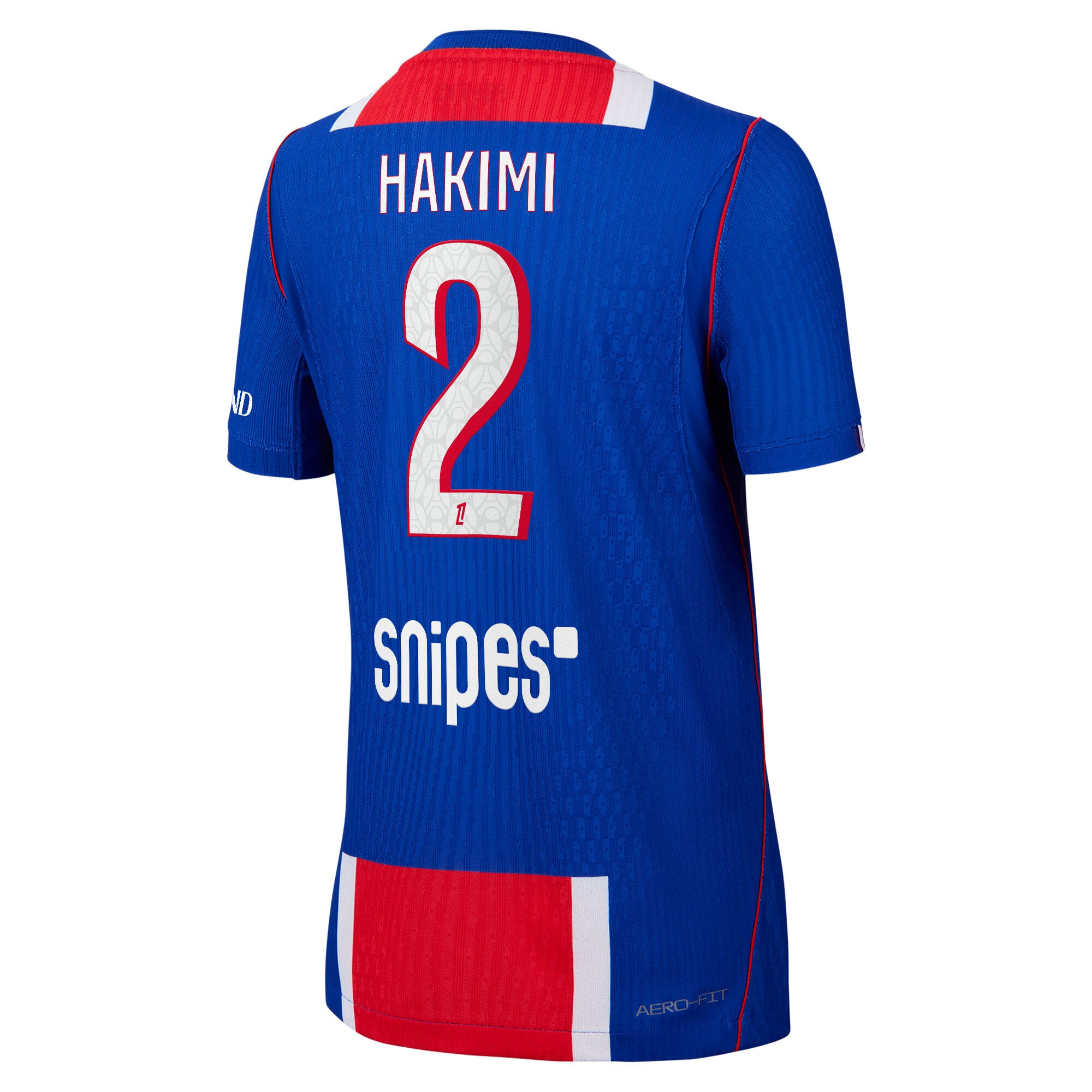 PSG Nike Home Aero-FIT Match Shirt 2026-27 - Kids with Hakimi 2 printing, , rebel_hi-res
