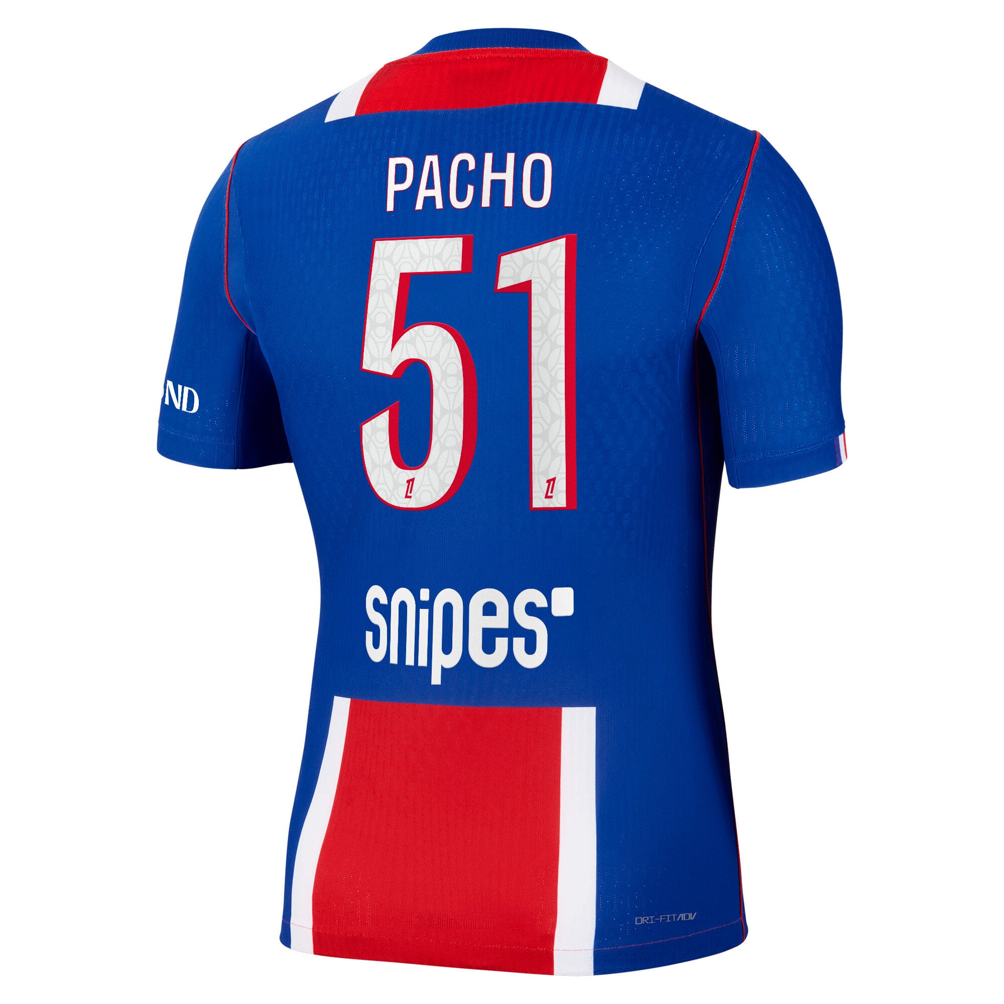 PSG Nike Home Aero-FIT Match Shirt 2026-27 with Pacho 51 printing, , rebel_hi-res