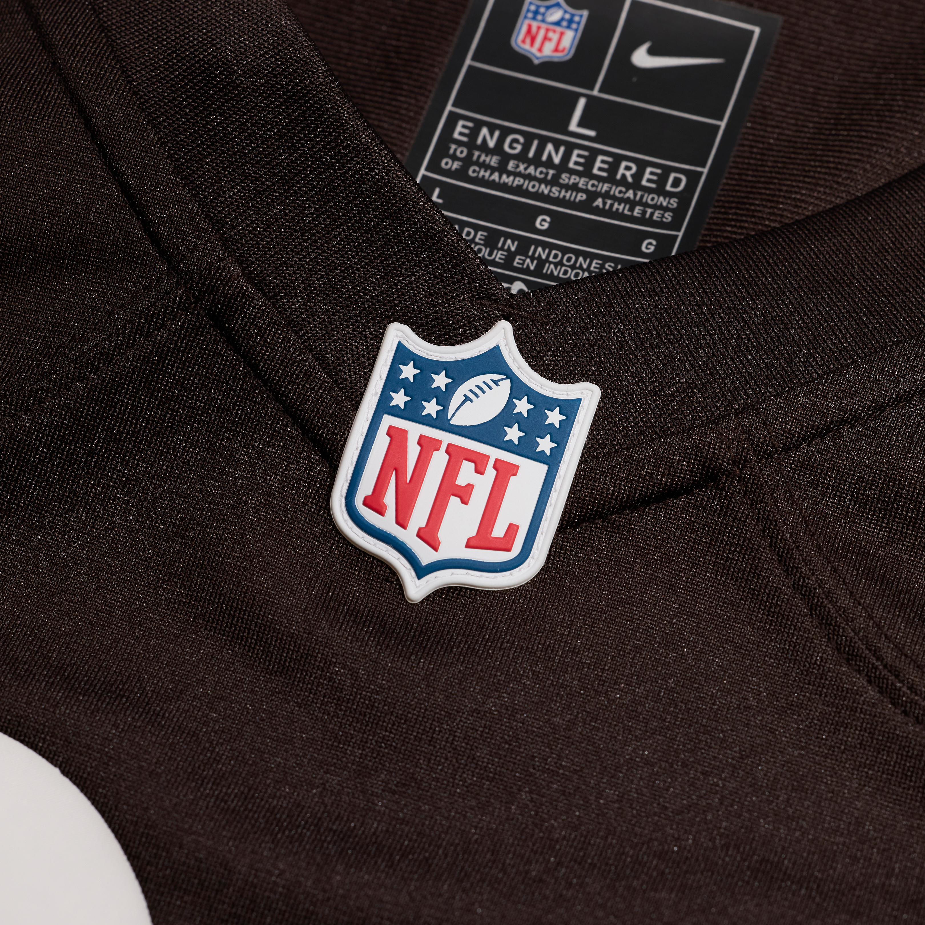 Cleveland Browns Nike Game Home Jersey - Brown - Quinshon Judkins - Mens, , rebel_hi-res