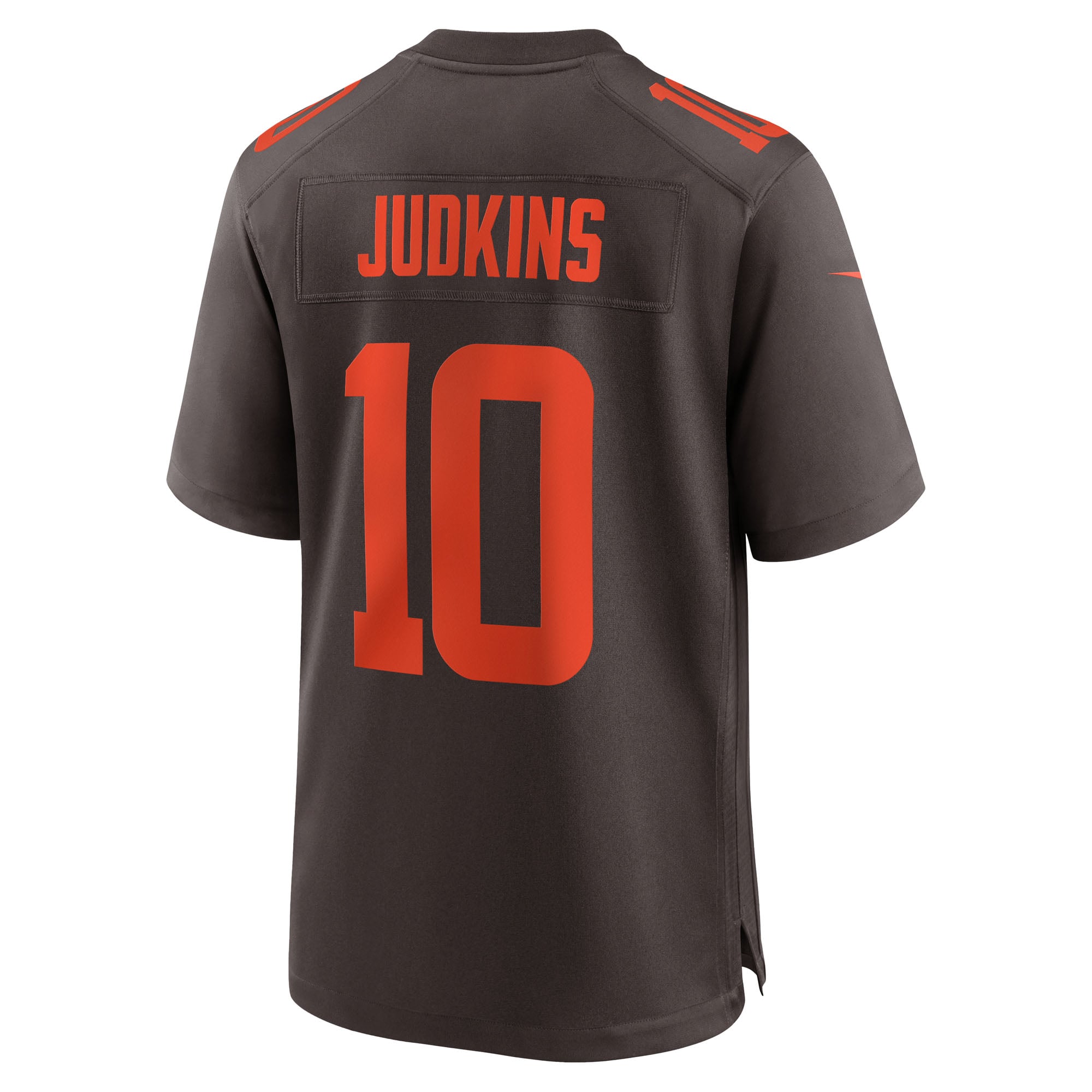 Cleveland Browns Nike Game Alternate Jersey - Brown - Quinshon Judkins - Mens, , rebel_hi-res