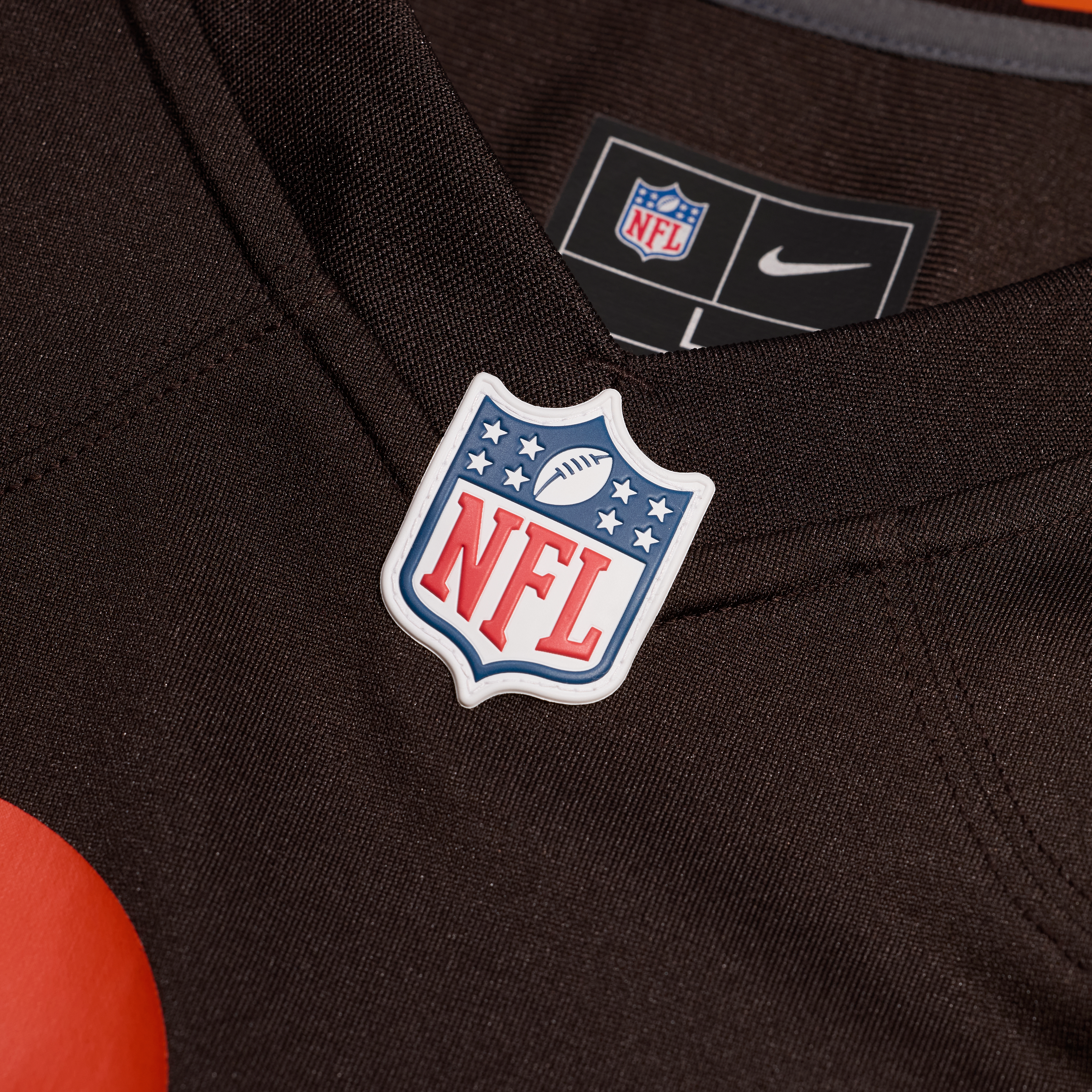 Cleveland Browns Nike Game Alternate Jersey - Brown - Quinshon Judkins - Mens, , rebel_hi-res