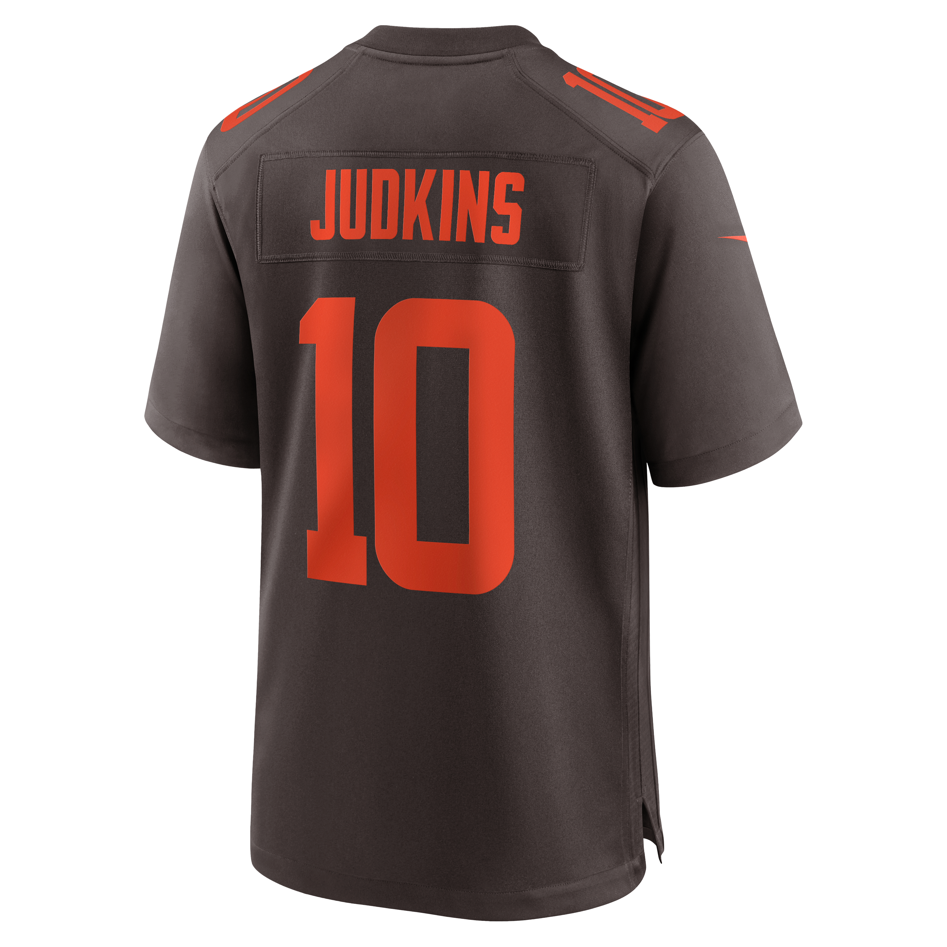 Cleveland Browns Nike Game Alternate Jersey - Brown - Quinshon Judkins - Youth, , rebel_hi-res