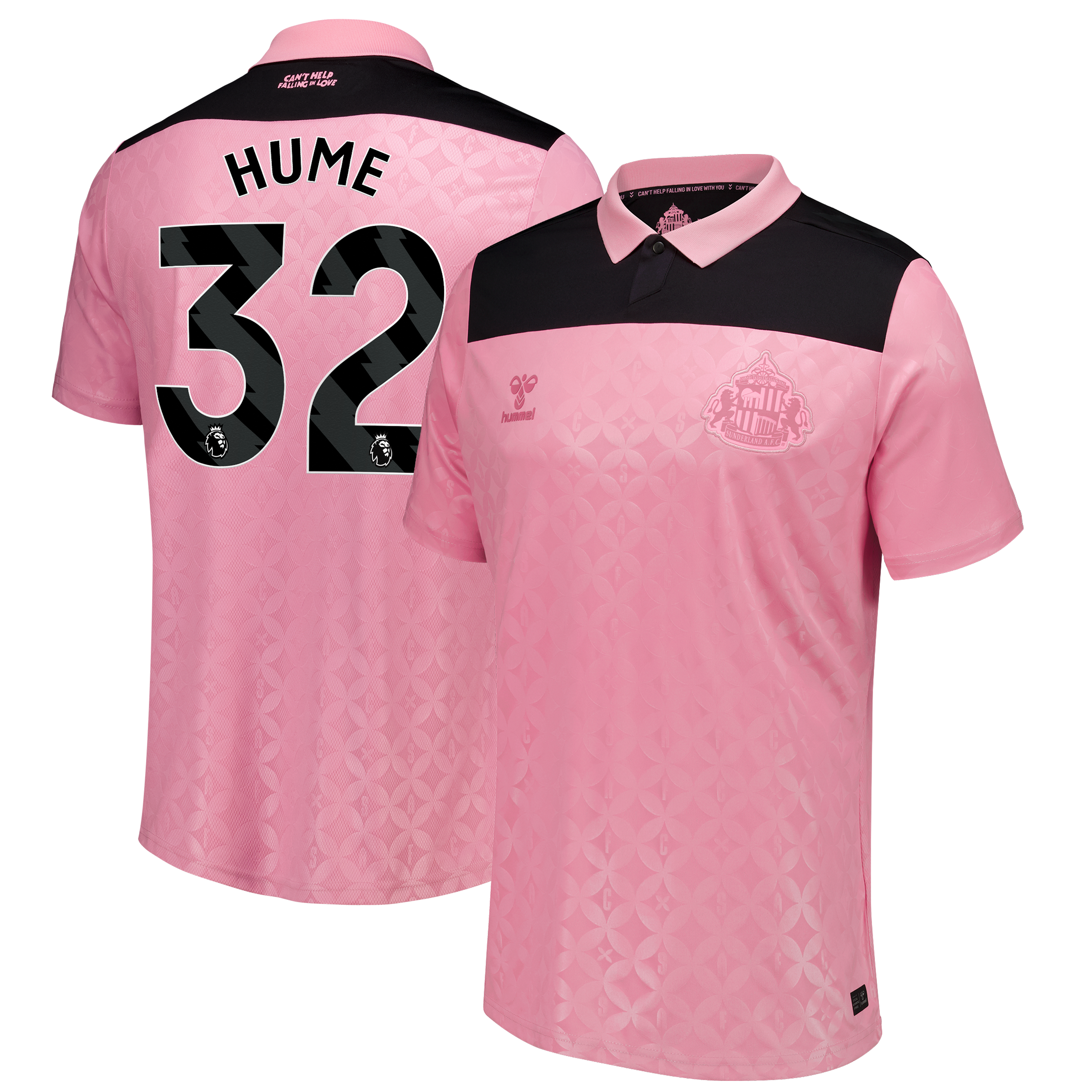 Sunderland x Elvis Hummel Away Shirt 2026-27 with Hume 32 printing, , rebel_hi-res