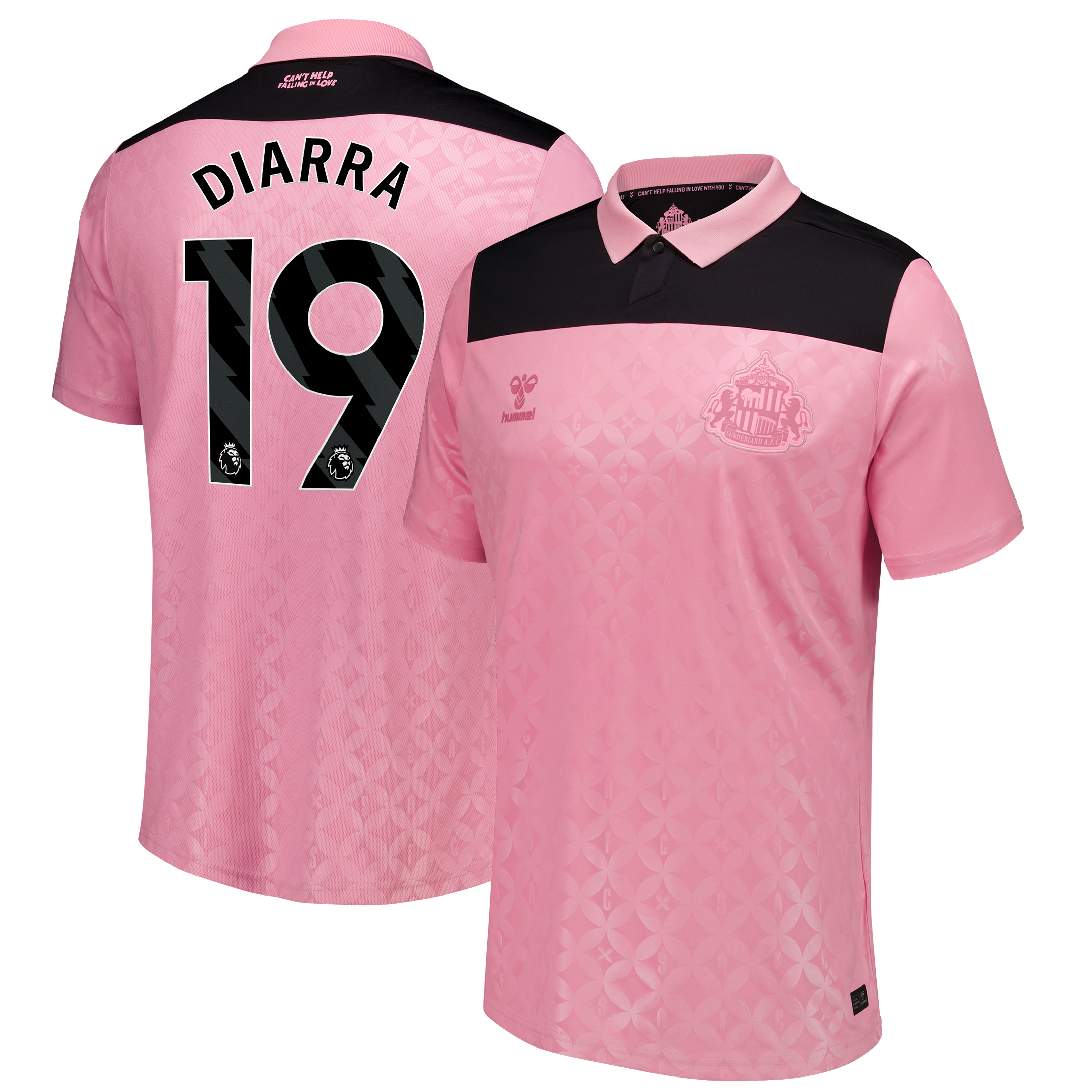 Sunderland x Elvis Hummel Away Shirt 2026-27 with Diarra 19 printing, , rebel_hi-res
