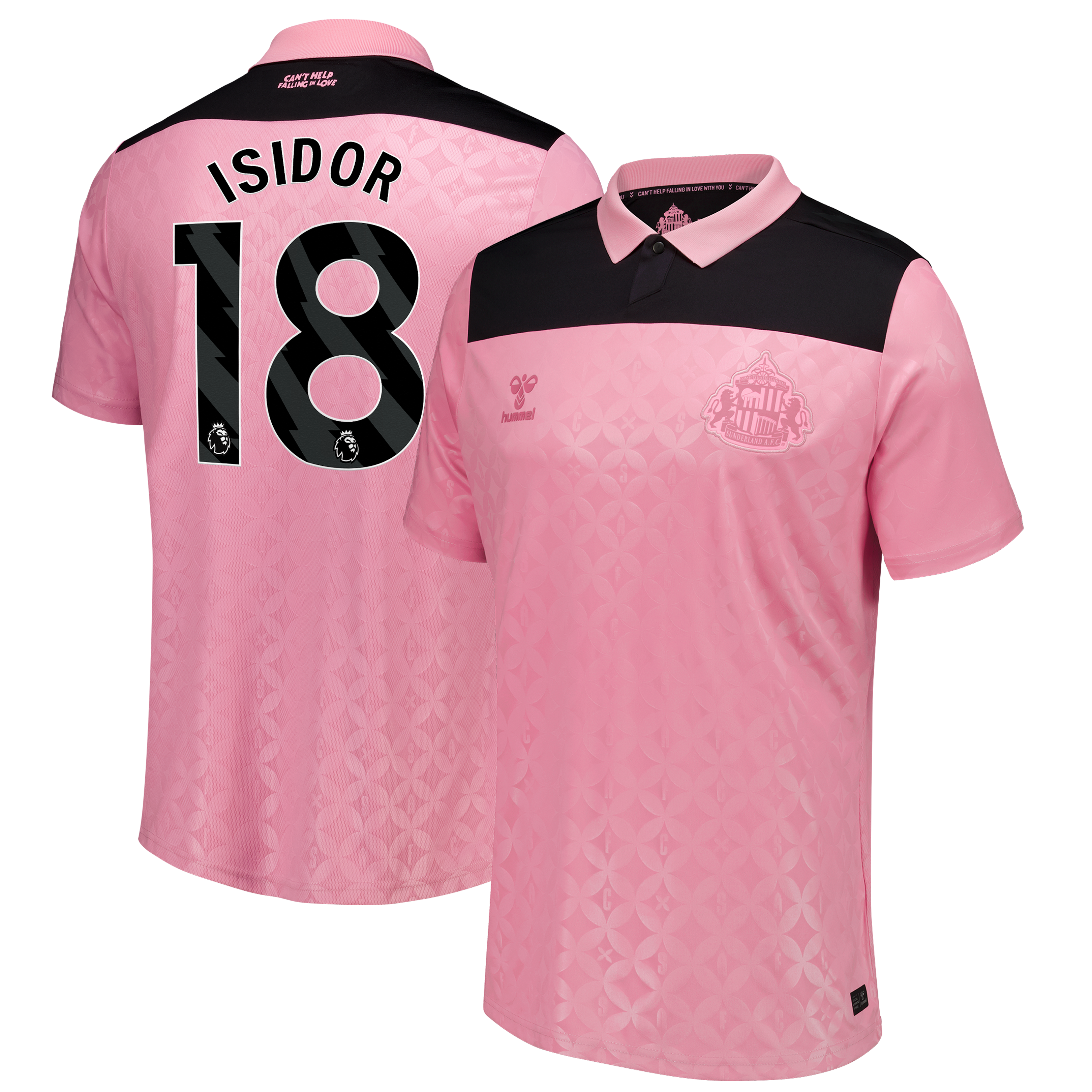 Sunderland x Elvis Hummel Away Shirt 2026-27 with Isidor 18 printing, , rebel_hi-res