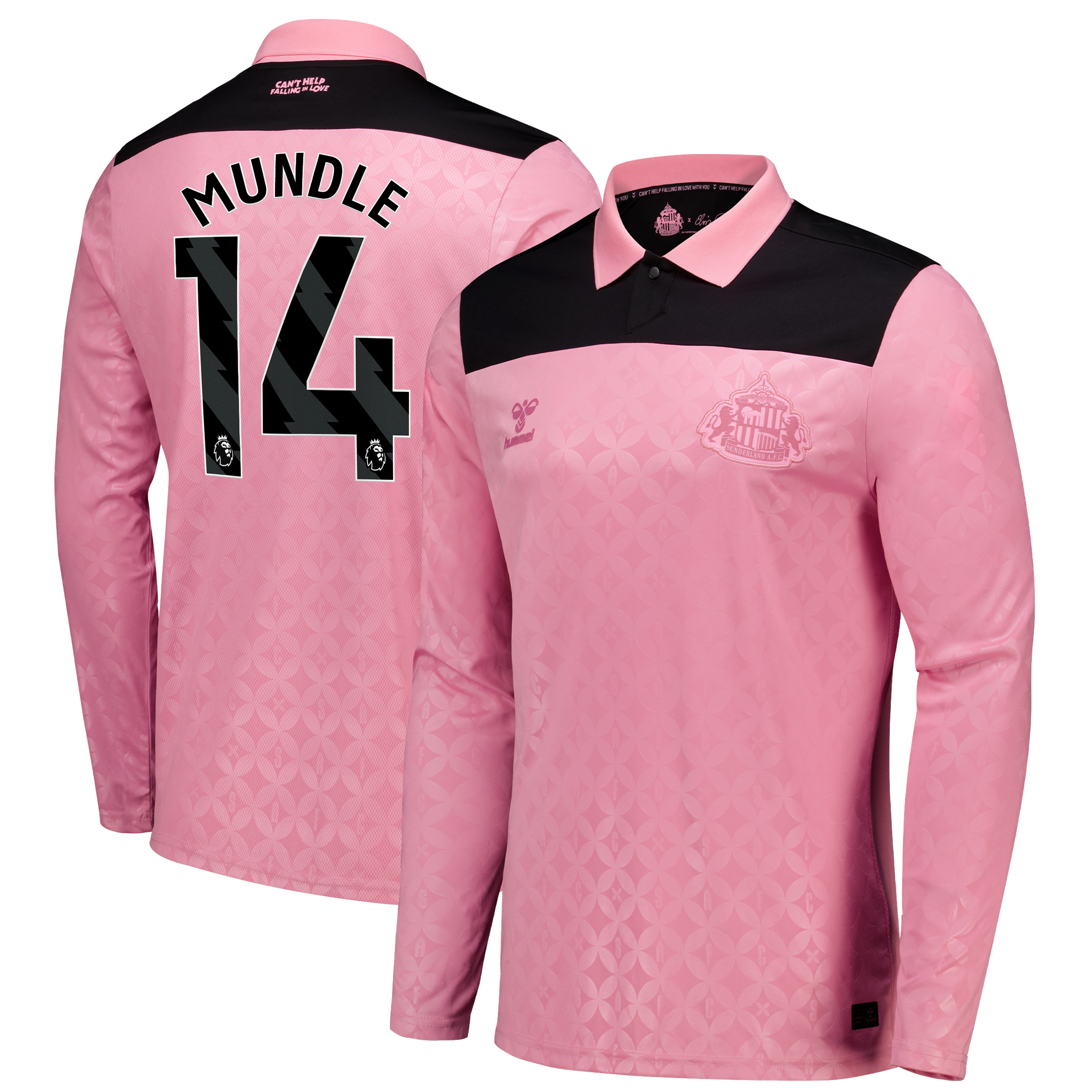 Sunderland x Elvis Hummel Away Shirt 2026-27 - Long Sleeve with Mundle 14 printing, , rebel_hi-res