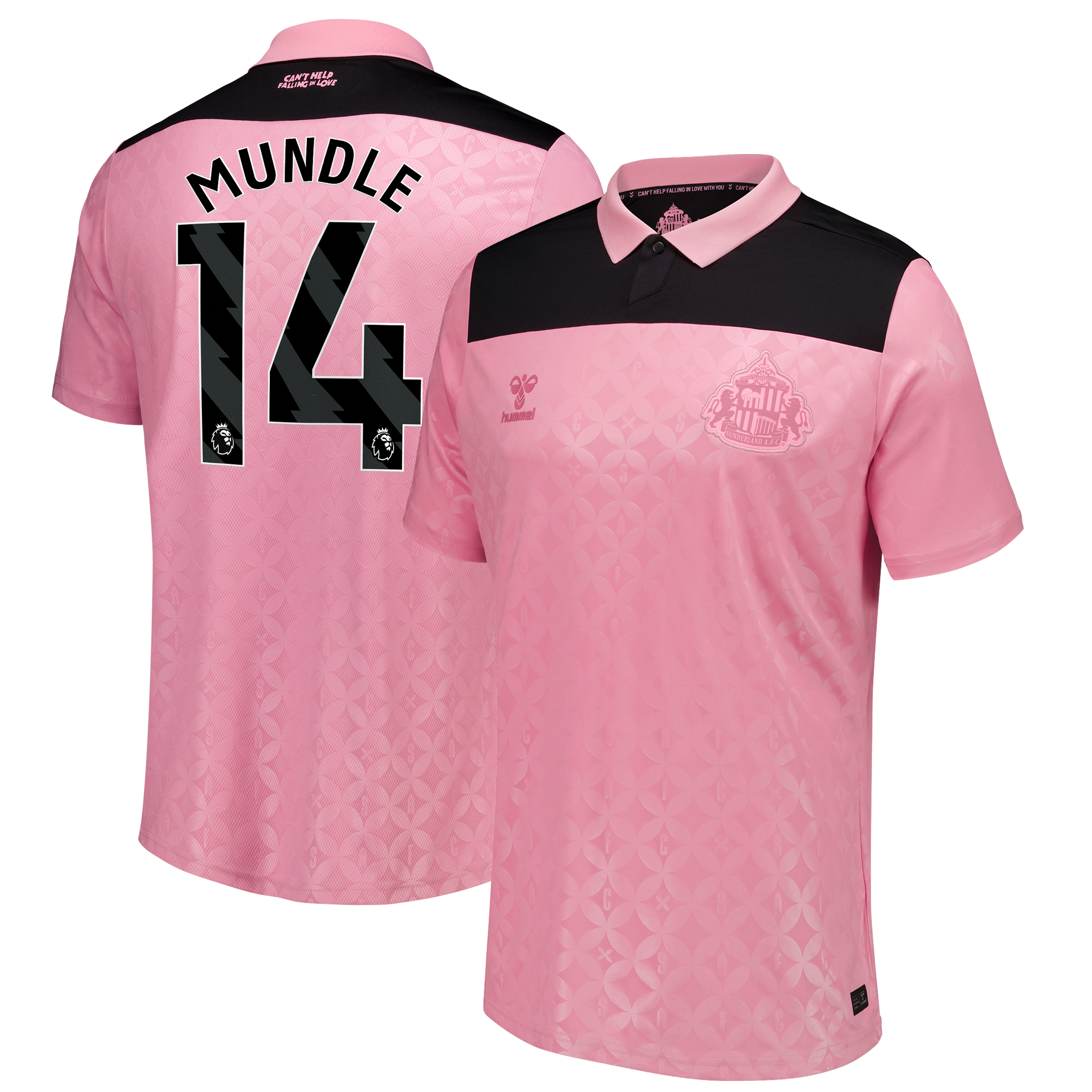 Sunderland x Elvis Hummel Away Shirt 2026-27 with Mundle 14 printing, , rebel_hi-res
