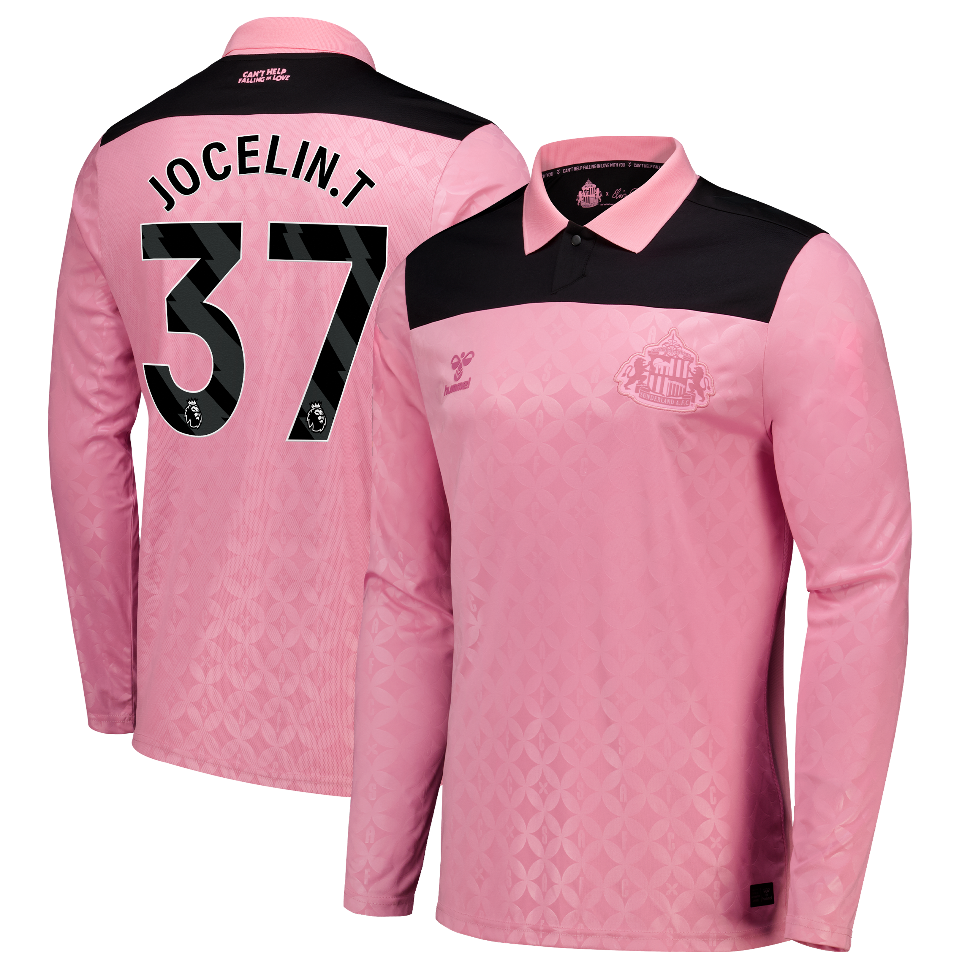 Sunderland x Elvis Hummel Away Shirt 2026-27 - Long Sleeve with Jocelin.T 37 printing, , rebel_hi-res