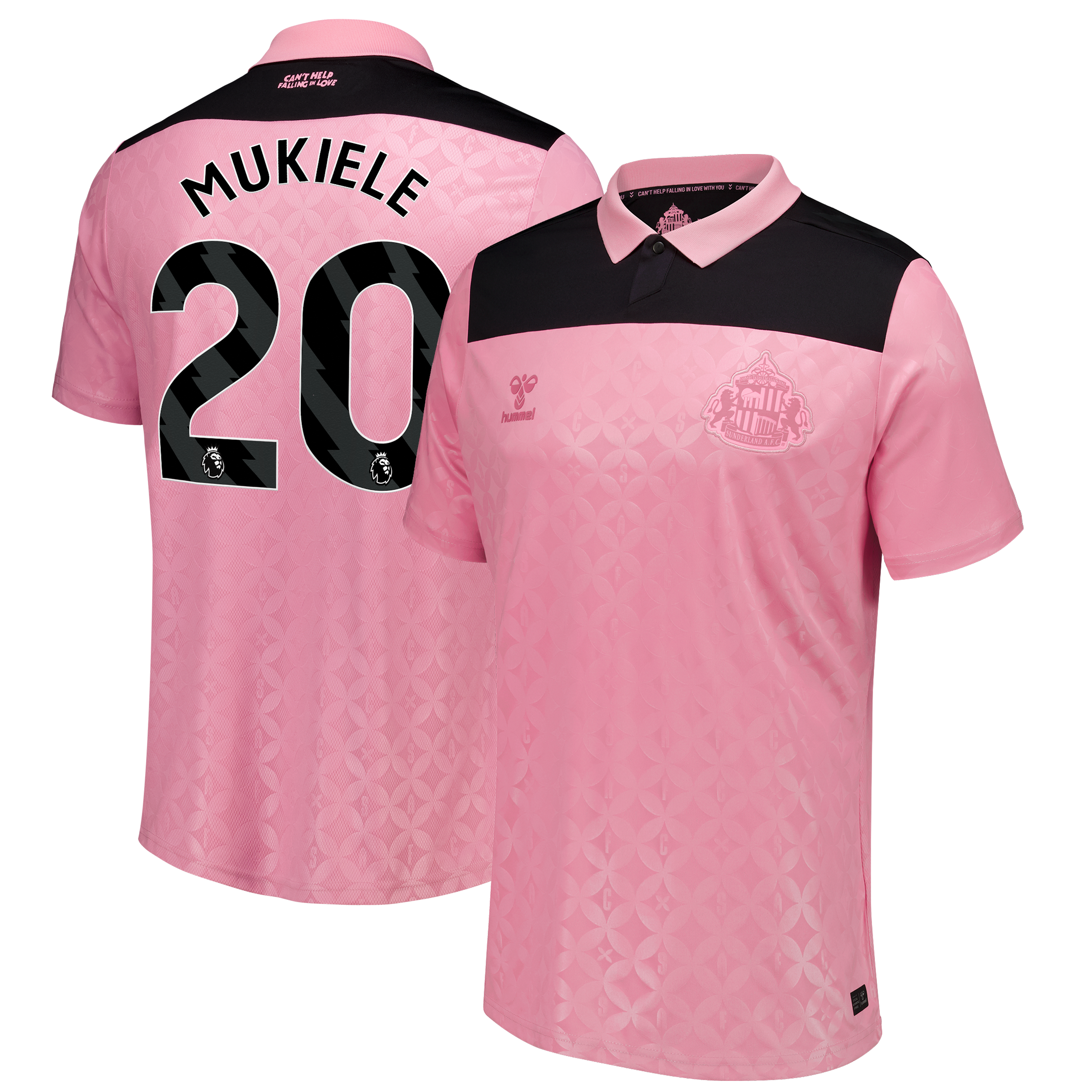 Sunderland x Elvis Hummel Away Shirt 2026-27 with Mukiele 20 printing, , rebel_hi-res