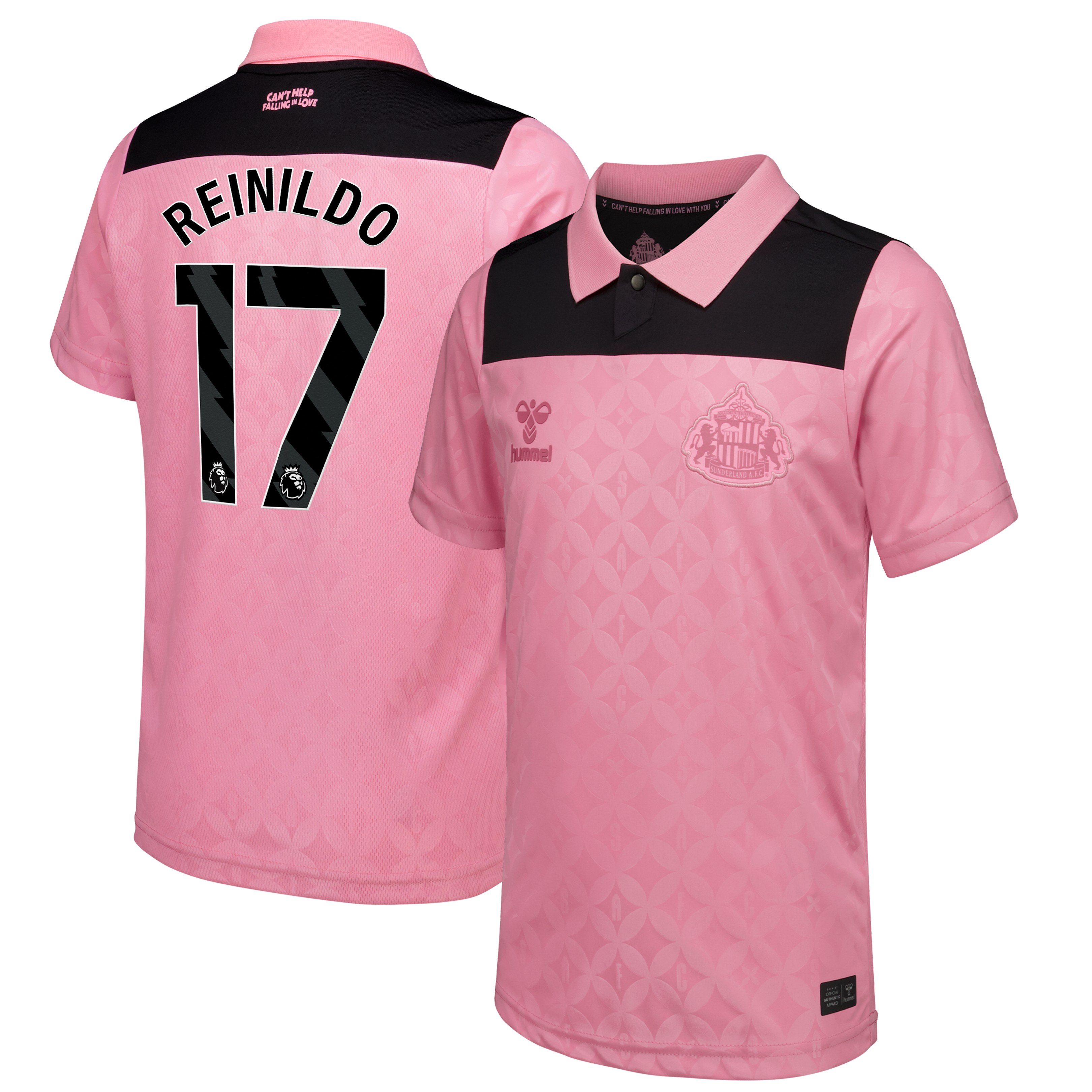Sunderland x Elvis Hummel Away Shirt 2026-27 - Kids with Reinildo 17 printing, , rebel_hi-res