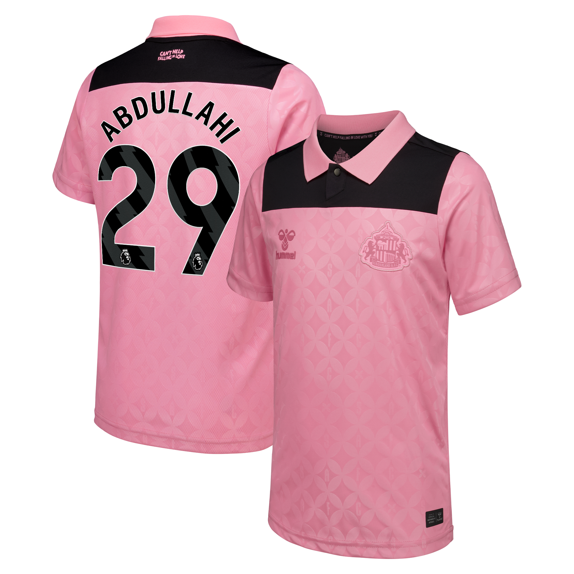 Sunderland x Elvis Hummel Away Shirt 2026-27 - Kids with Abdullahi 29 printing, , rebel_hi-res