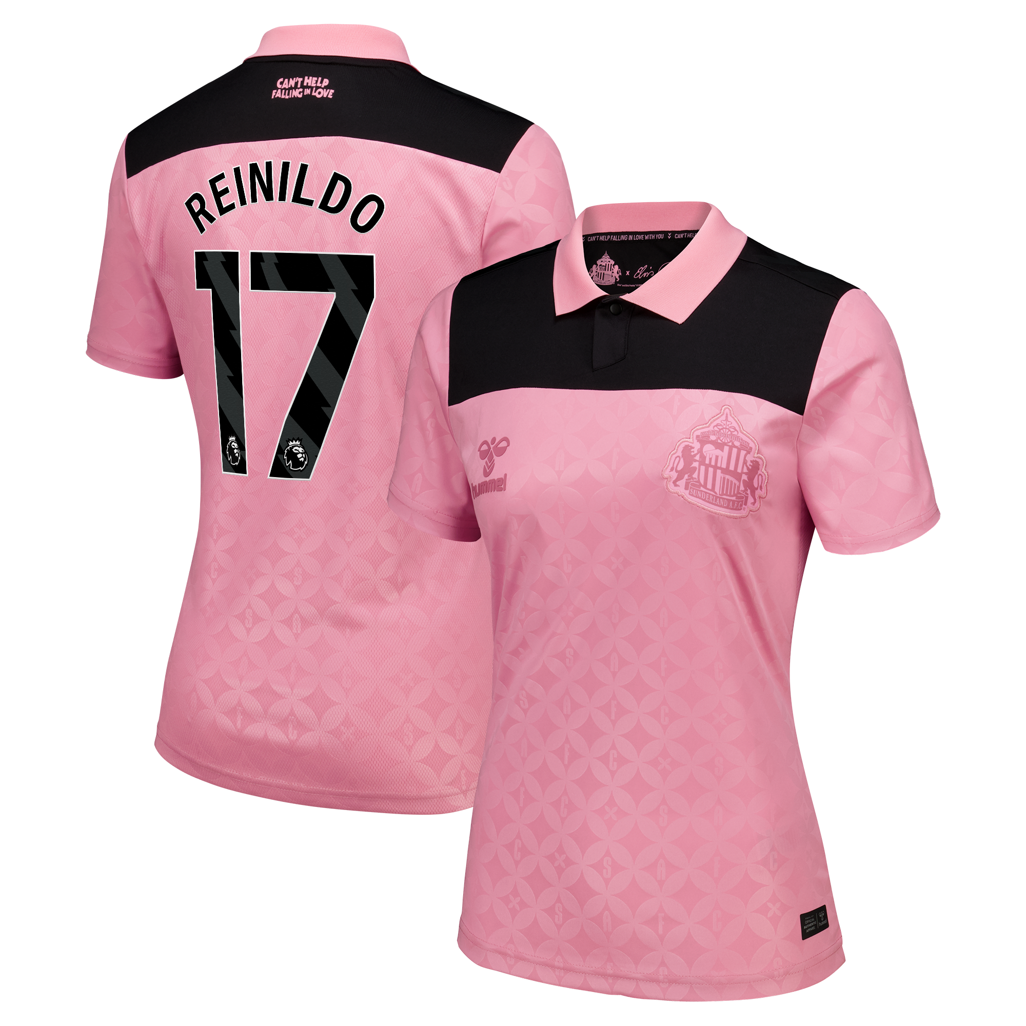 Sunderland x Elvis Hummel Away Shirt 2026-27 - Womens with Reinildo 17 printing, , rebel_hi-res