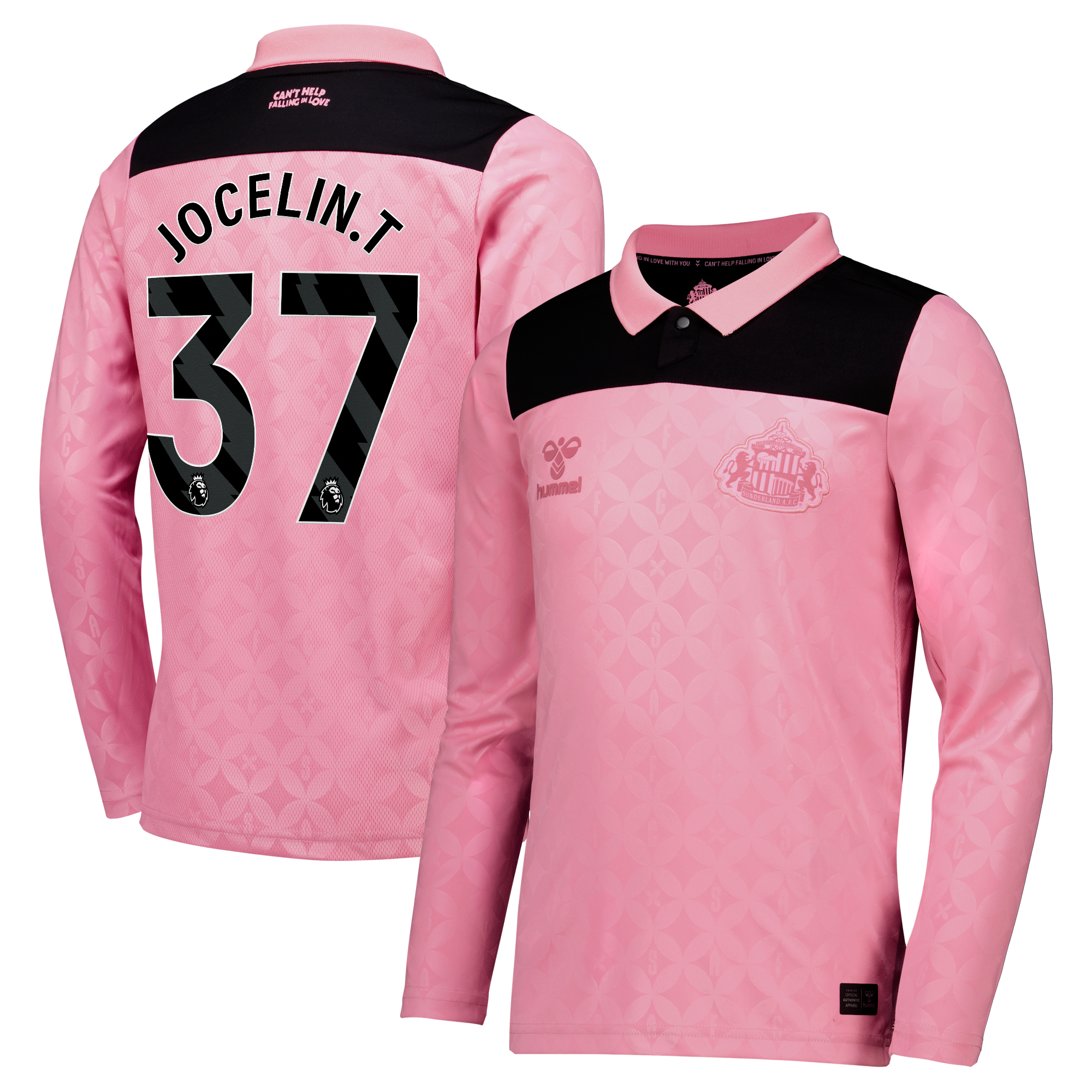 Sunderland x Elvis Hummel Away Shirt 2026-27 - Long Sleeve - Kids with Jocelin.T 37 printing, , rebel_hi-res
