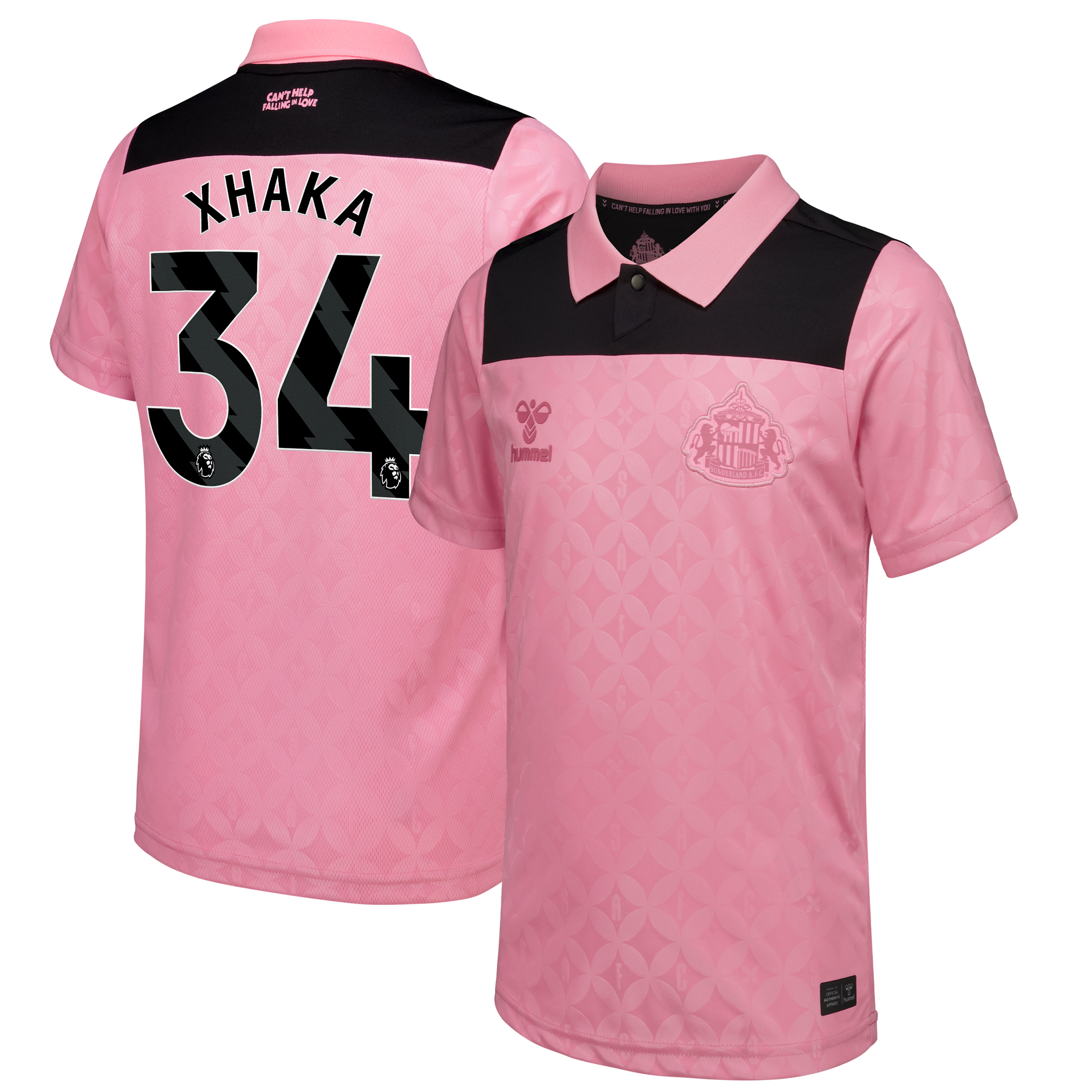 Sunderland x Elvis Hummel Away Shirt 2026-27 - Kids with Xhaka 34 printing, , rebel_hi-res