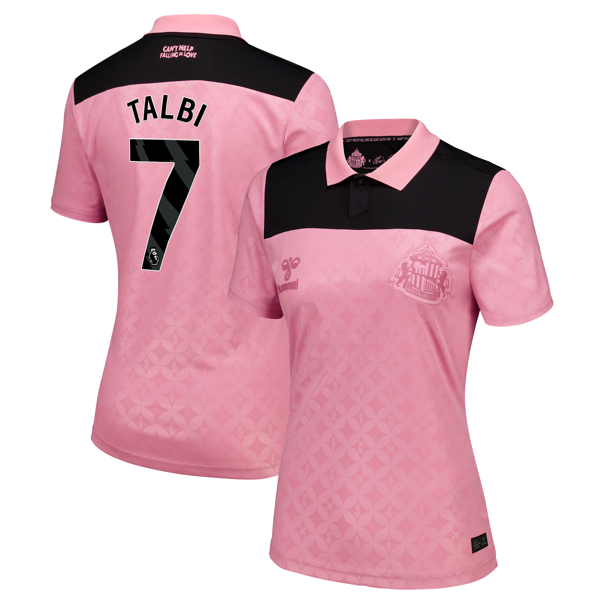 Sunderland x Elvis Hummel Away Shirt 2026-27 - Womens with Talbi 7 printing, , rebel_hi-res