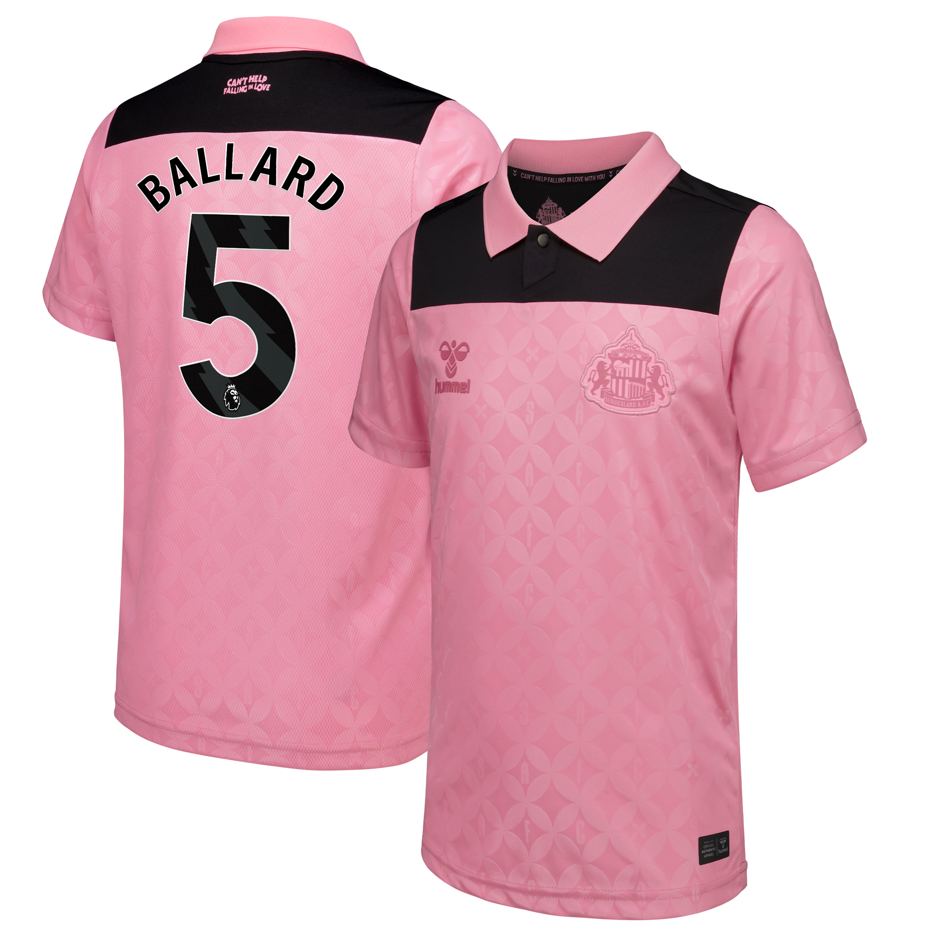 Sunderland x Elvis Hummel Away Shirt 2026-27 - Kids with Ballard 5 printing, , rebel_hi-res