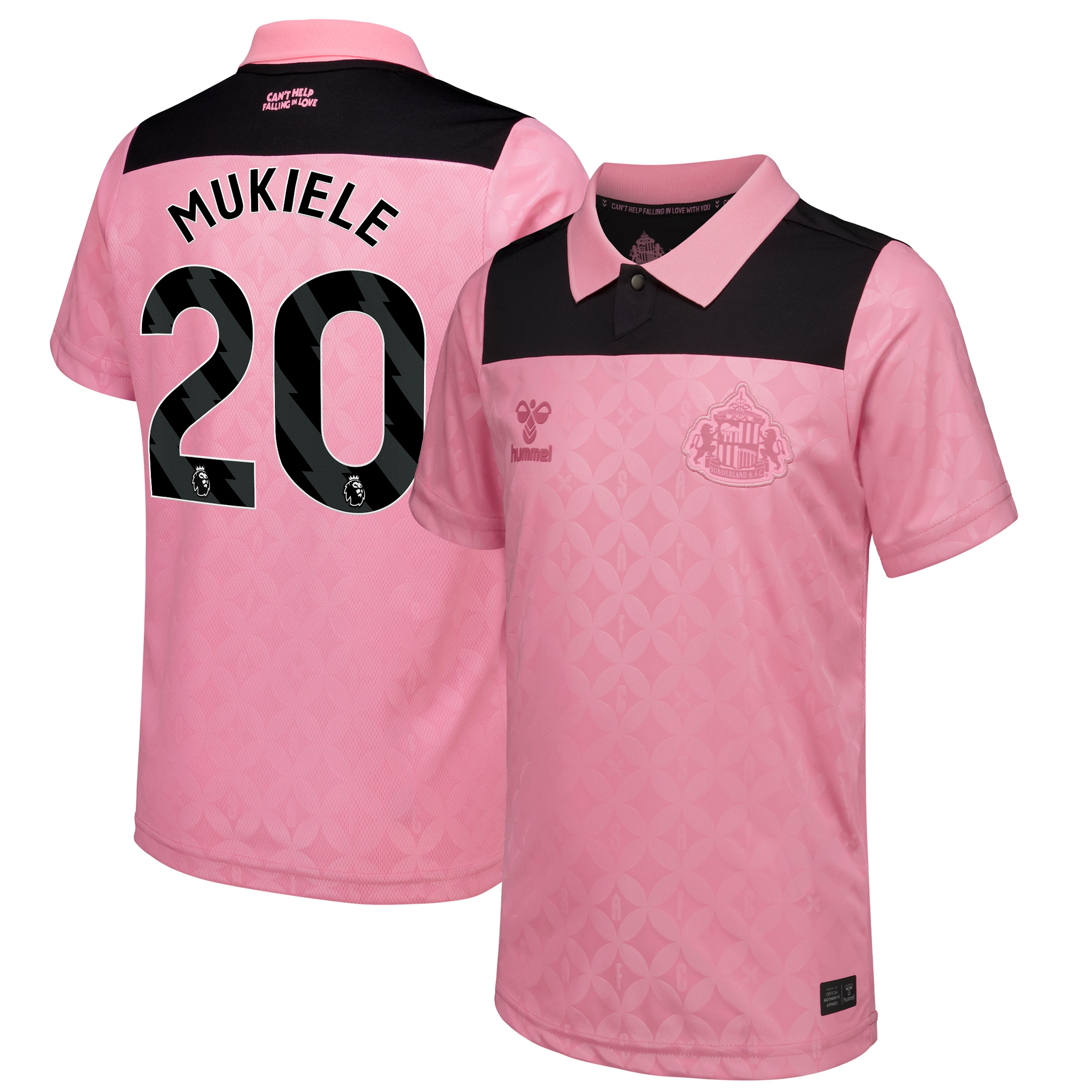 Sunderland x Elvis Hummel Away Shirt 2026-27 - Kids with Mukiele 20 printing, , rebel_hi-res