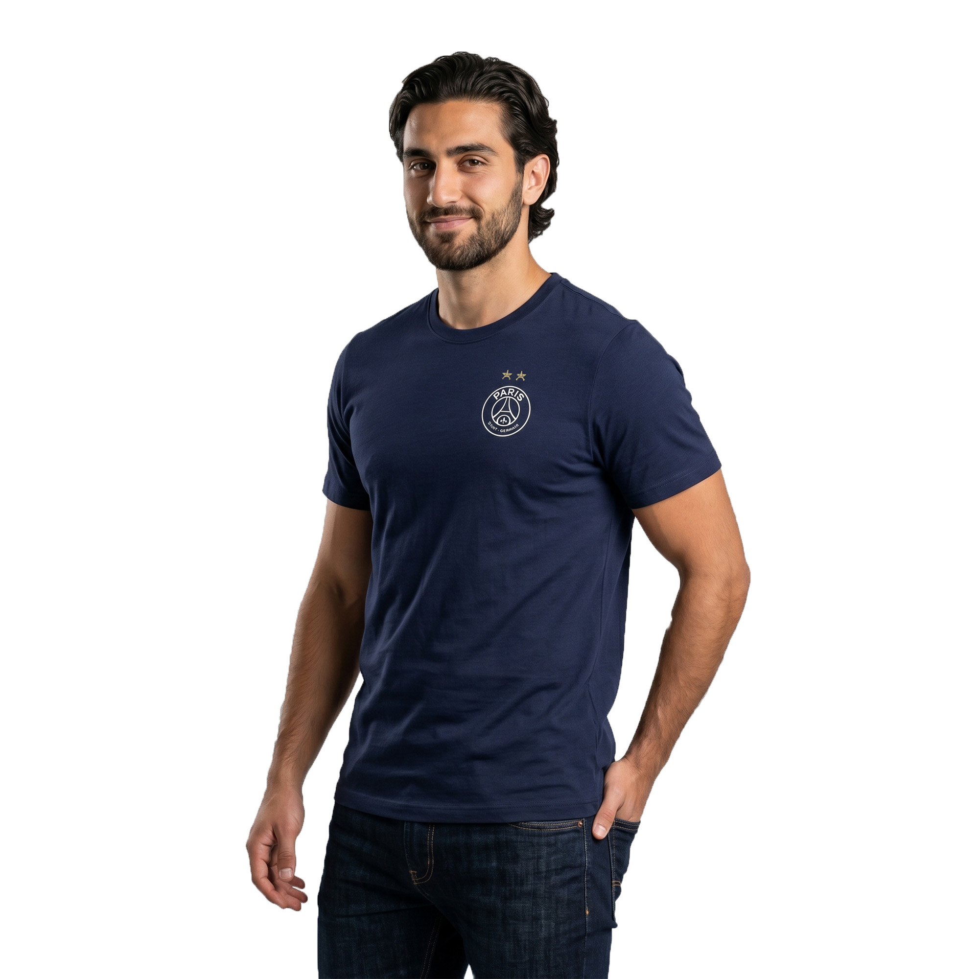 PSG European Champions Signature Roster Graphic T-Shirt - Navy, , rebel_hi-res