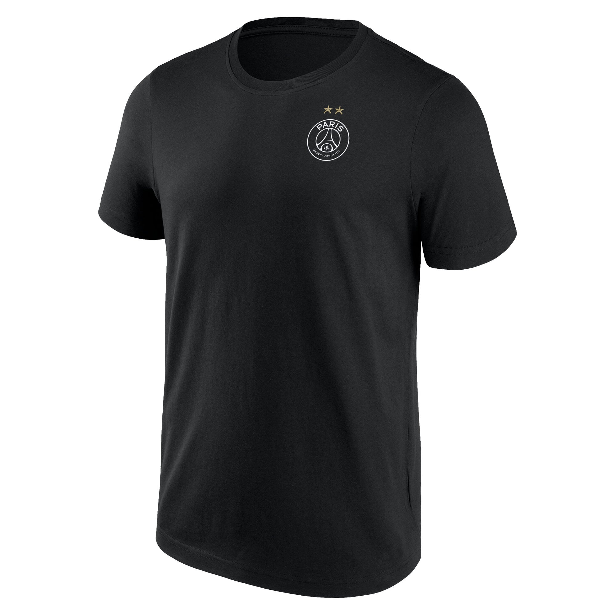 PSG Big Logo Back to Back Crest T-Shirt - Black, , rebel_hi-res