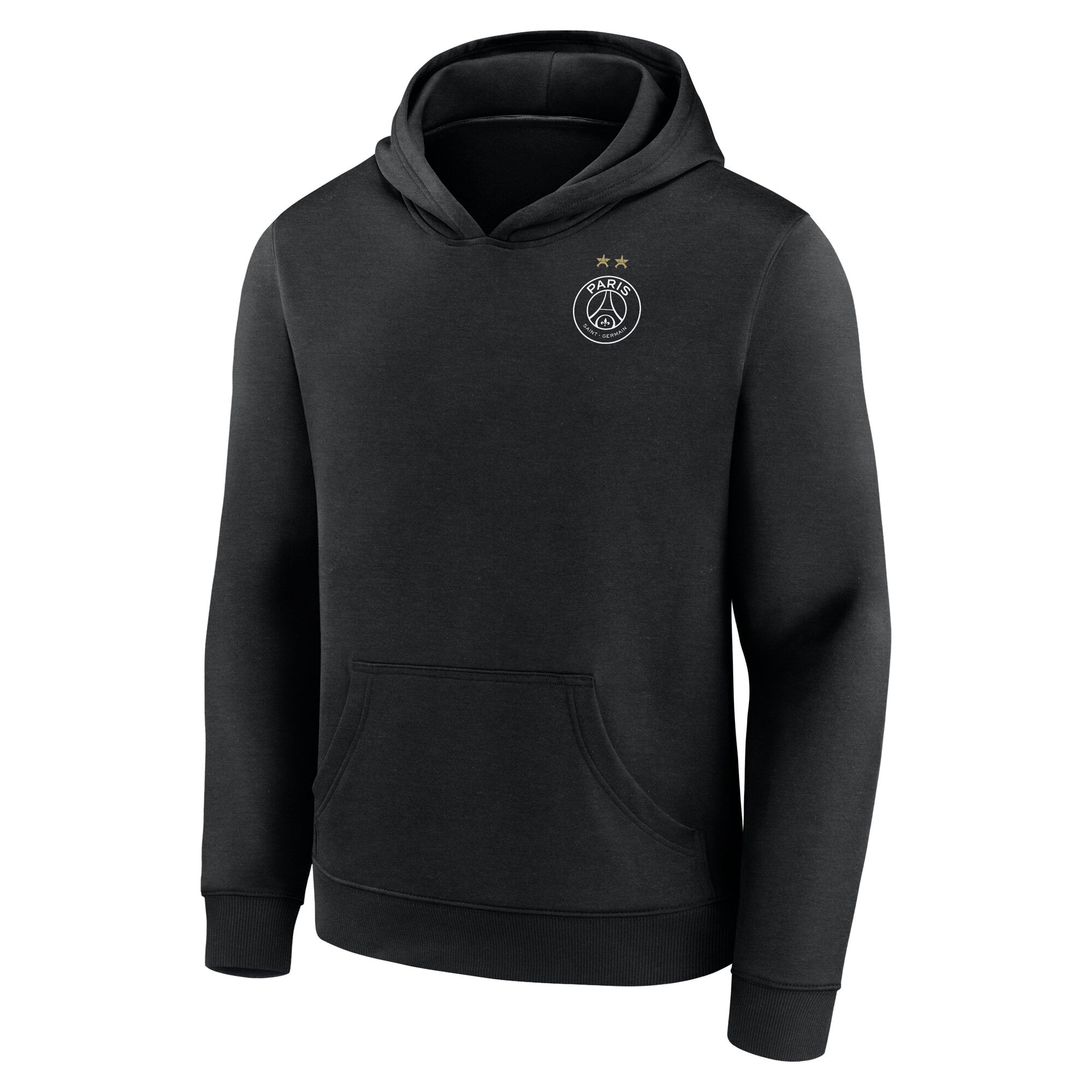 PSG Big Logo Back to Back Crest Hoodie - Black - Kids, , rebel_hi-res