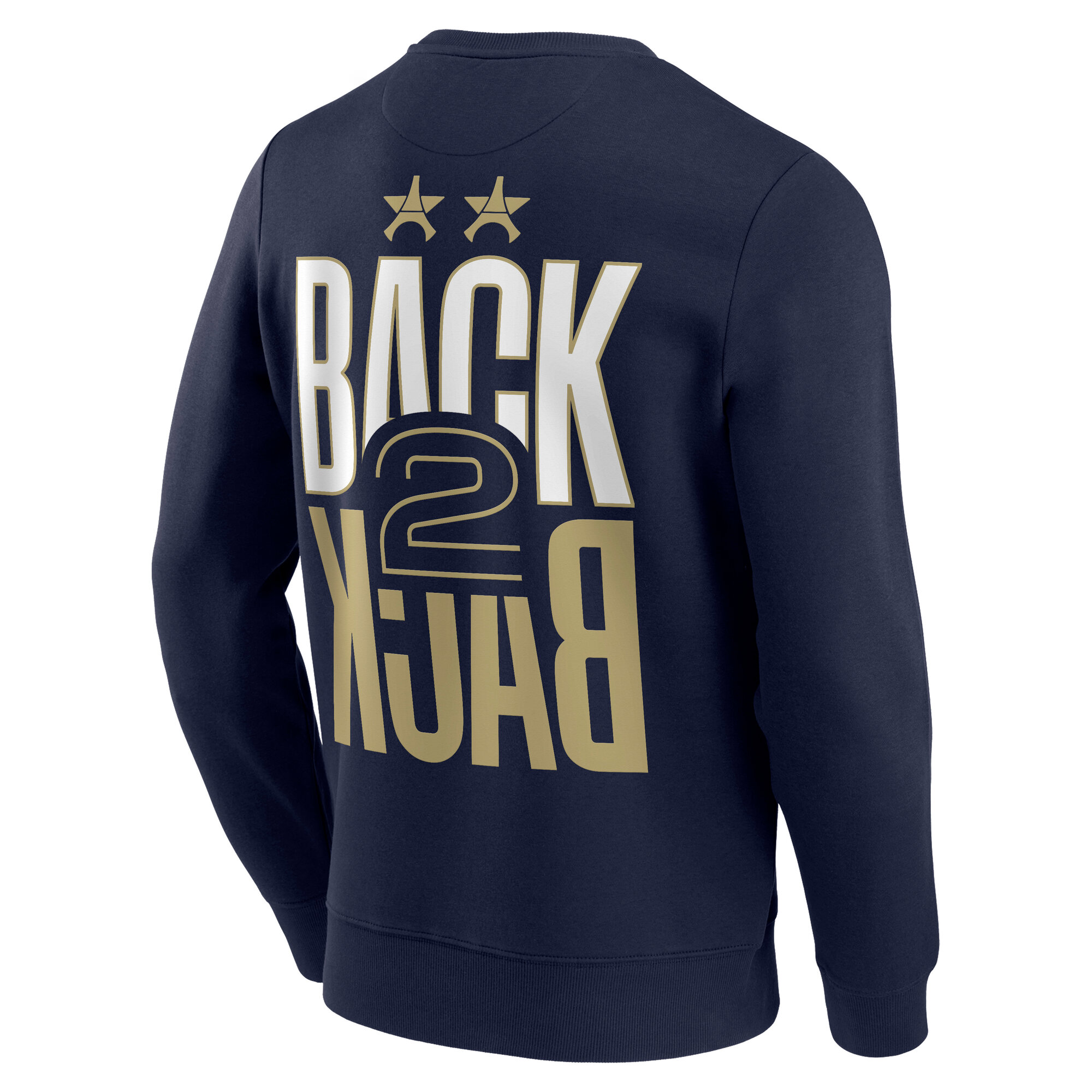 PSG Big Logo Back to Back Crest Crew Sweat - Navy, , rebel_hi-res