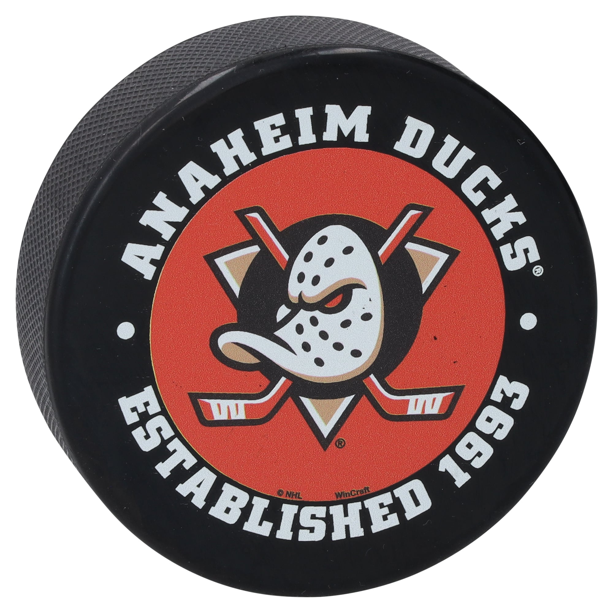 Anaheim Ducks Hockey Puck, , rebel_hi-res