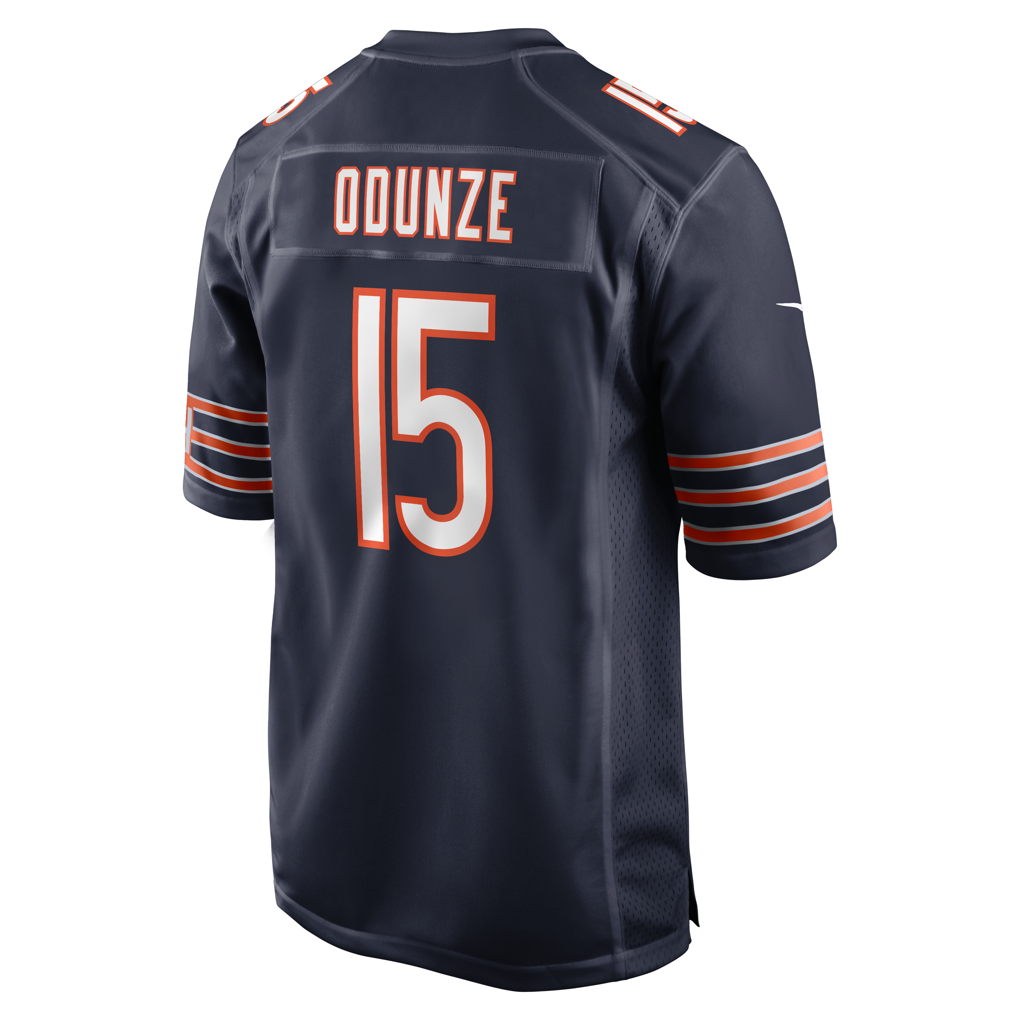 Chicago Bears Nike Home Game Jersey - Navy - Rome Odunze - Youth, , rebel_hi-res