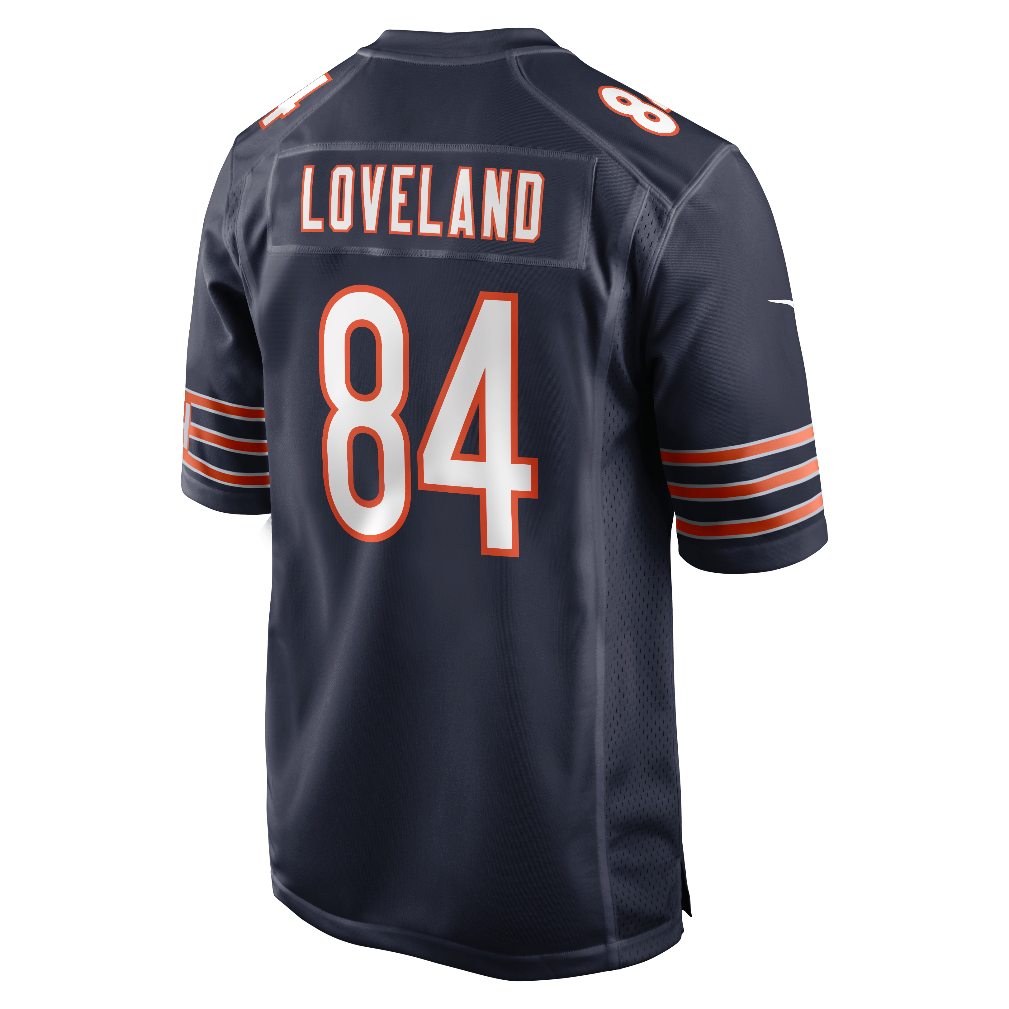 Chicago Bears Nike Home Game Jersey - Navy - Colston Loveland - Youth, , rebel_hi-res