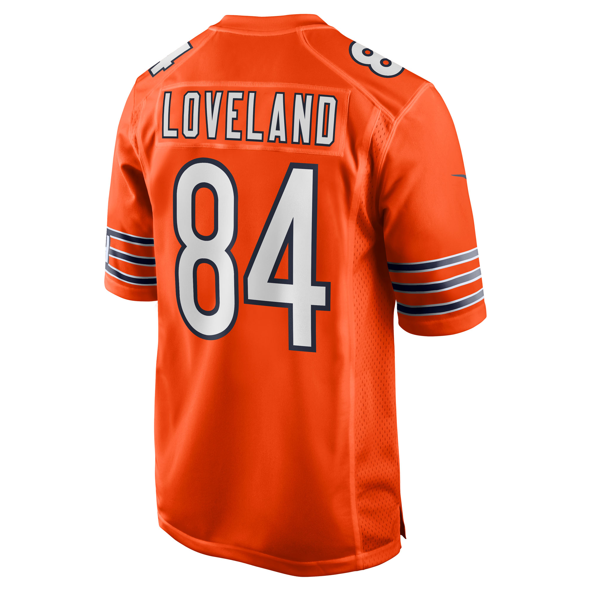 Chicago Bears Nike Alternate Game Jersey - Orange - Colston Loveland - Youth, , rebel_hi-res