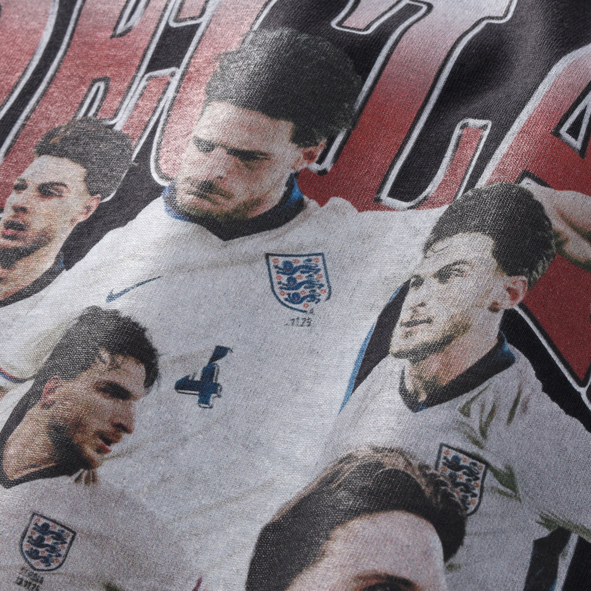 England Declan Rice Collage T-Shirt - Black, , rebel_hi-res