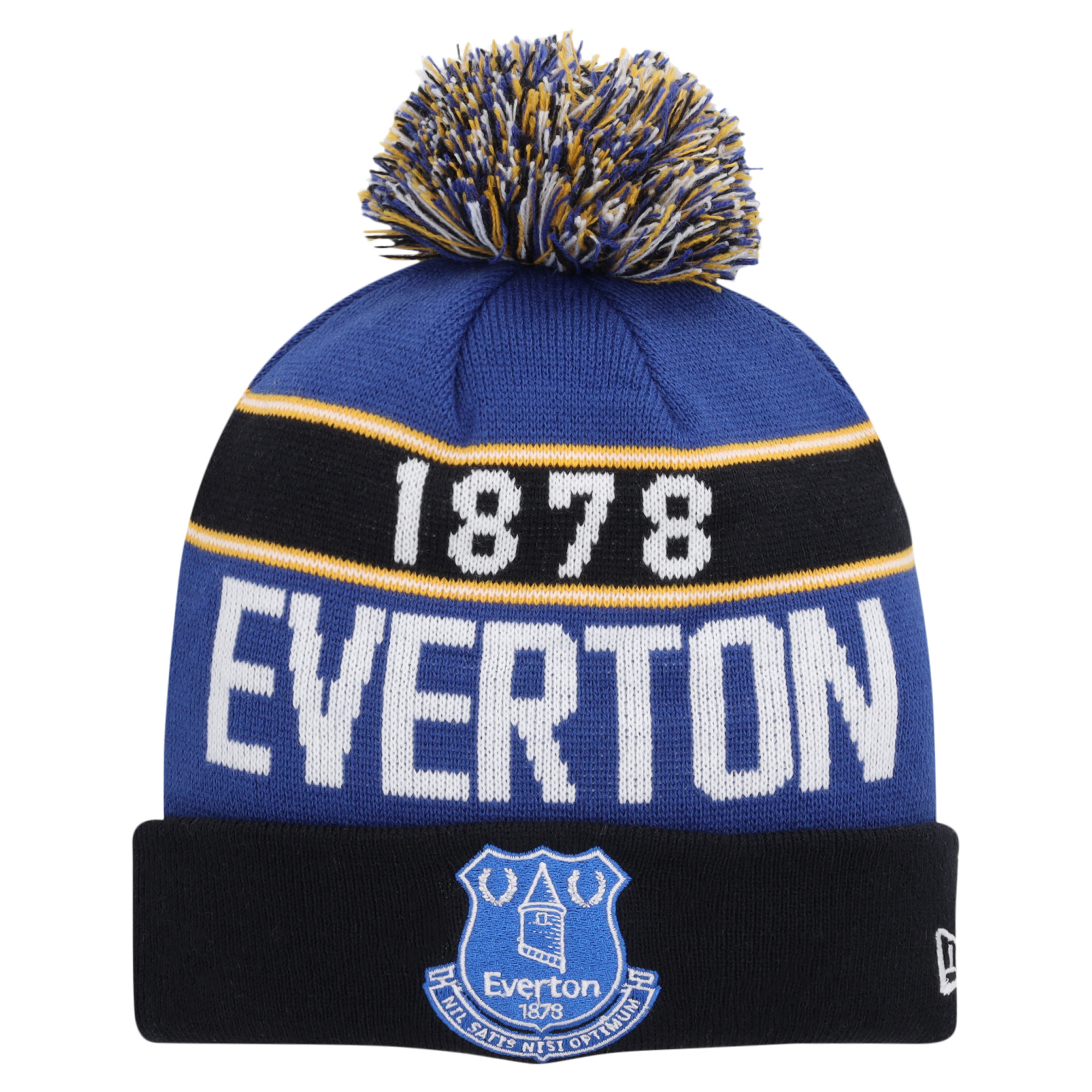 Everton New Era Sports Bobble Hat - Royal - Kids, , rebel_hi-res