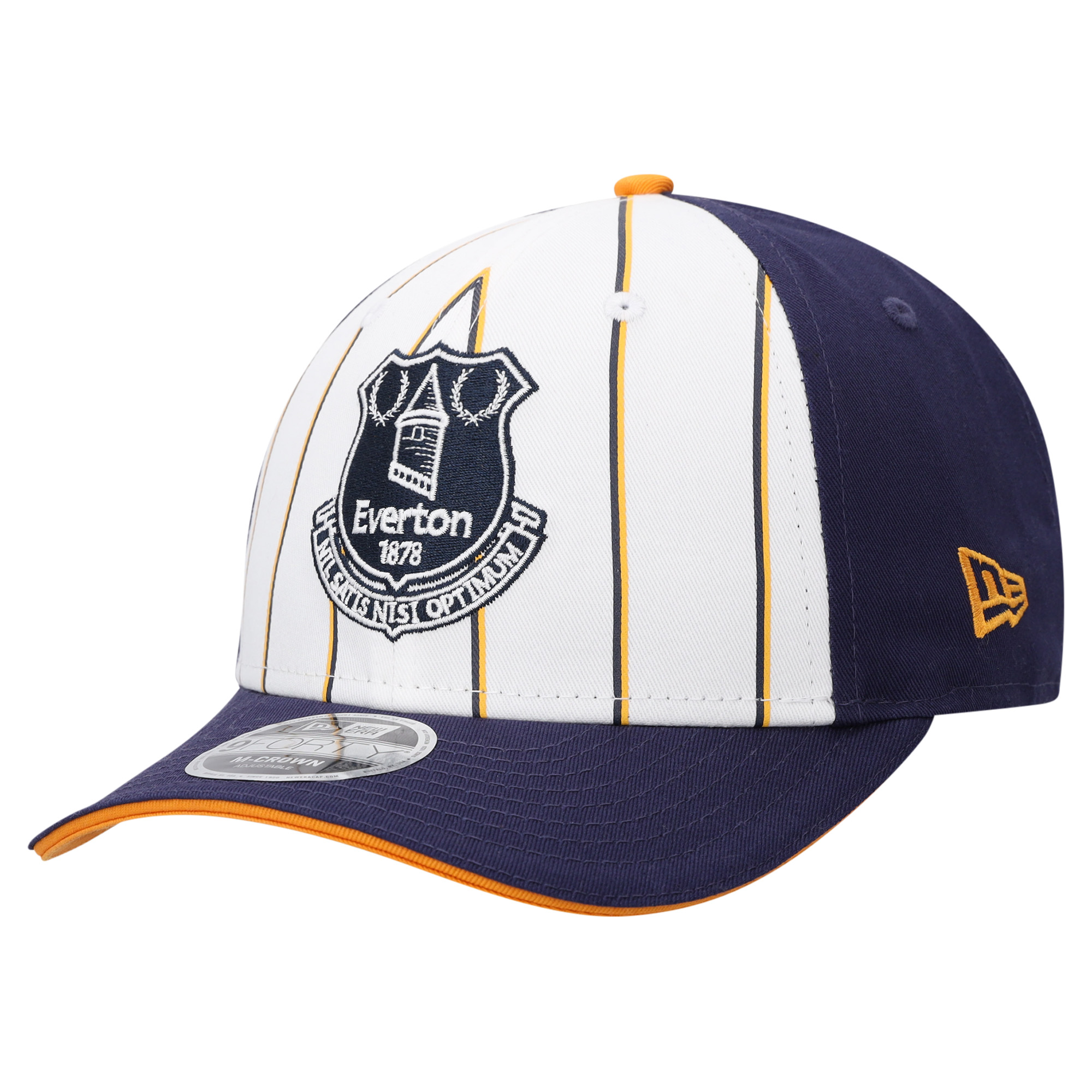 Everton New Era Away Kit 9FORTY - Navy/White - Unisex, , rebel_hi-res