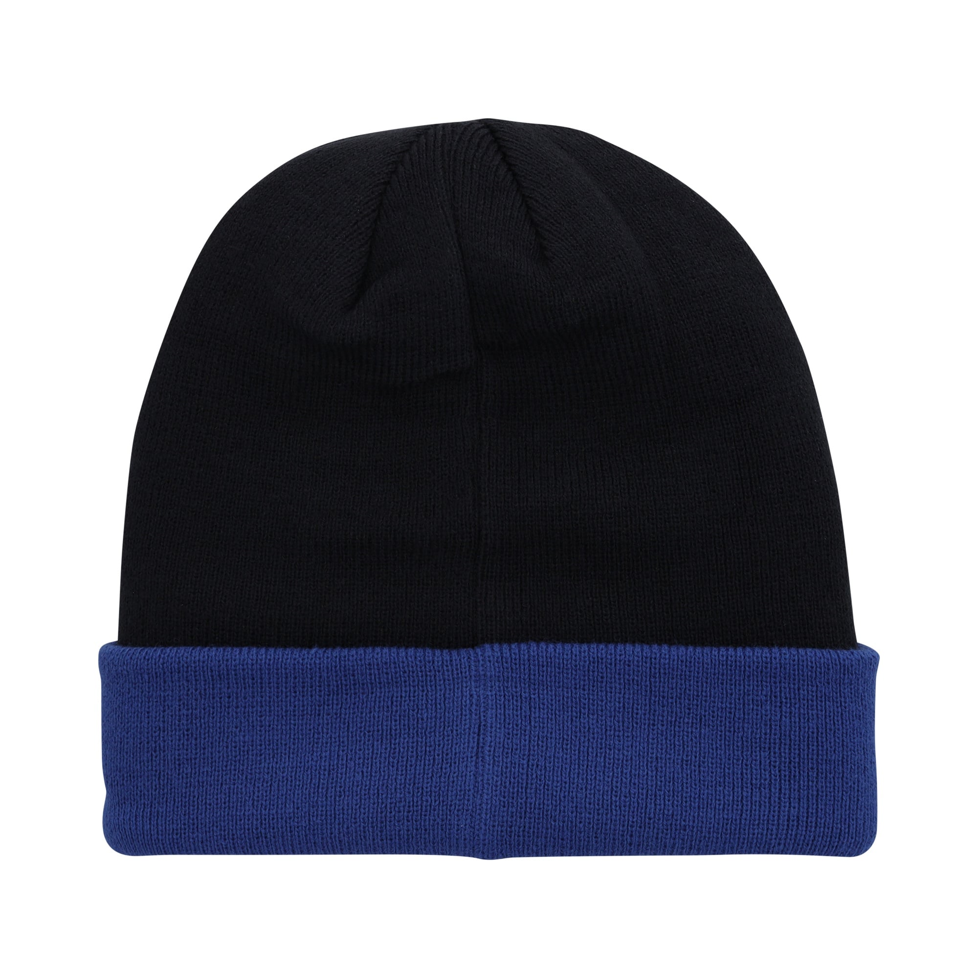 Everton New Era Patch Beanie - Navy/Royal - Unisex, , rebel_hi-res