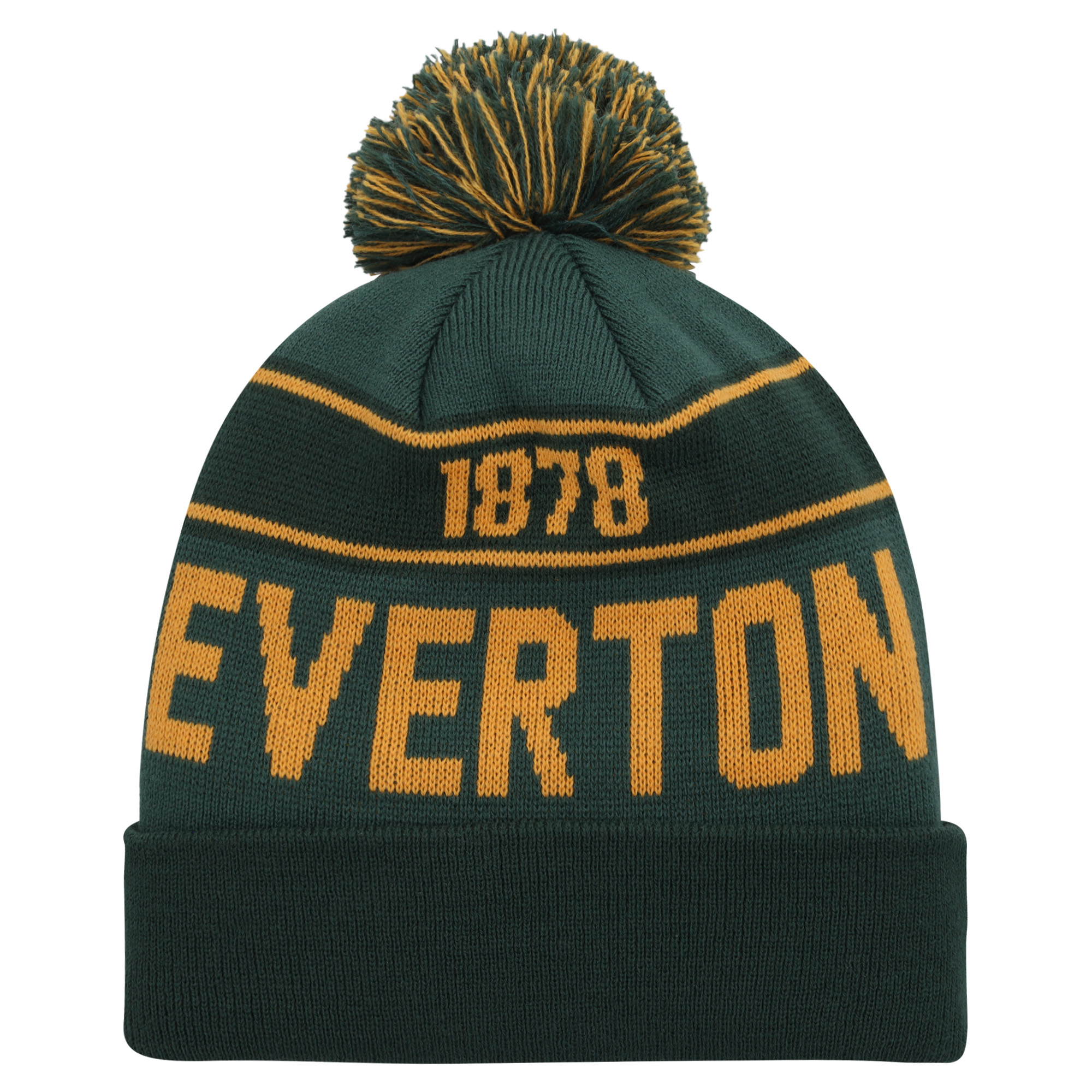 Everton New Era Sports Bobble Hat - Green - Unisex, , rebel_hi-res