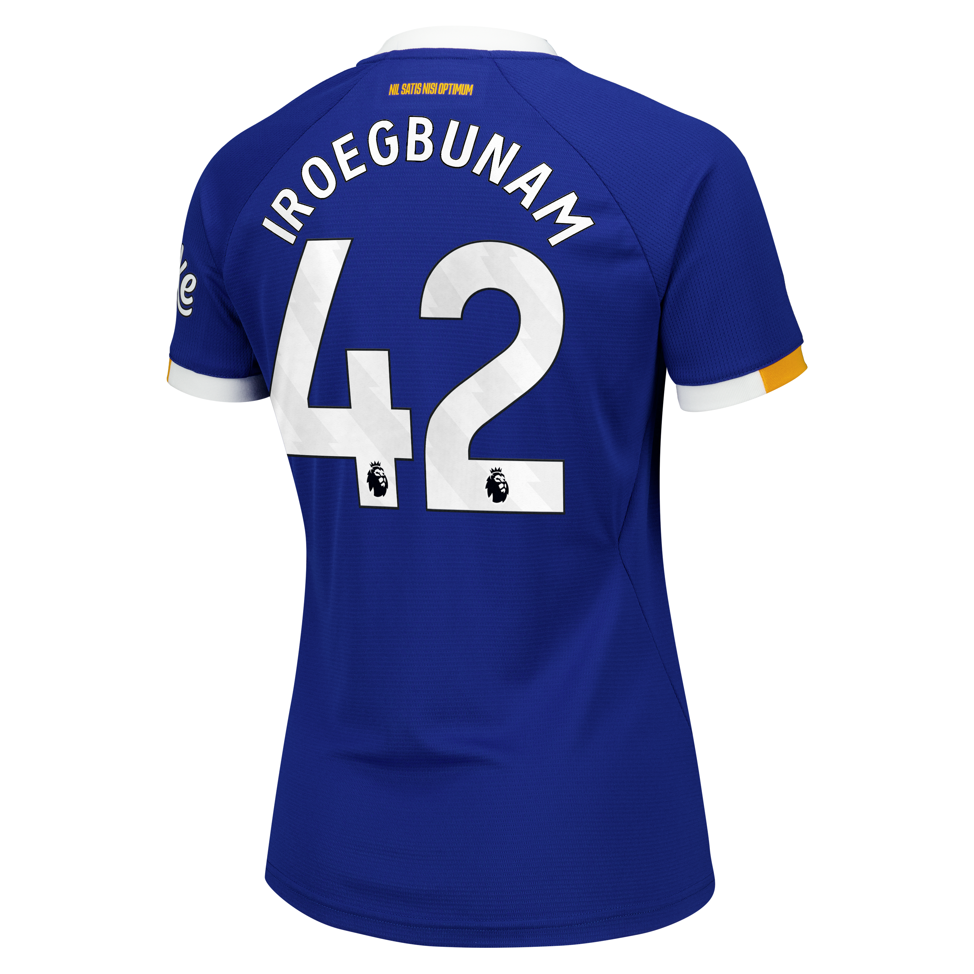 Everton Castore Home Replica Shirt 2026-27 - Womens with Iroegbunam 42 printing, , rebel_hi-res