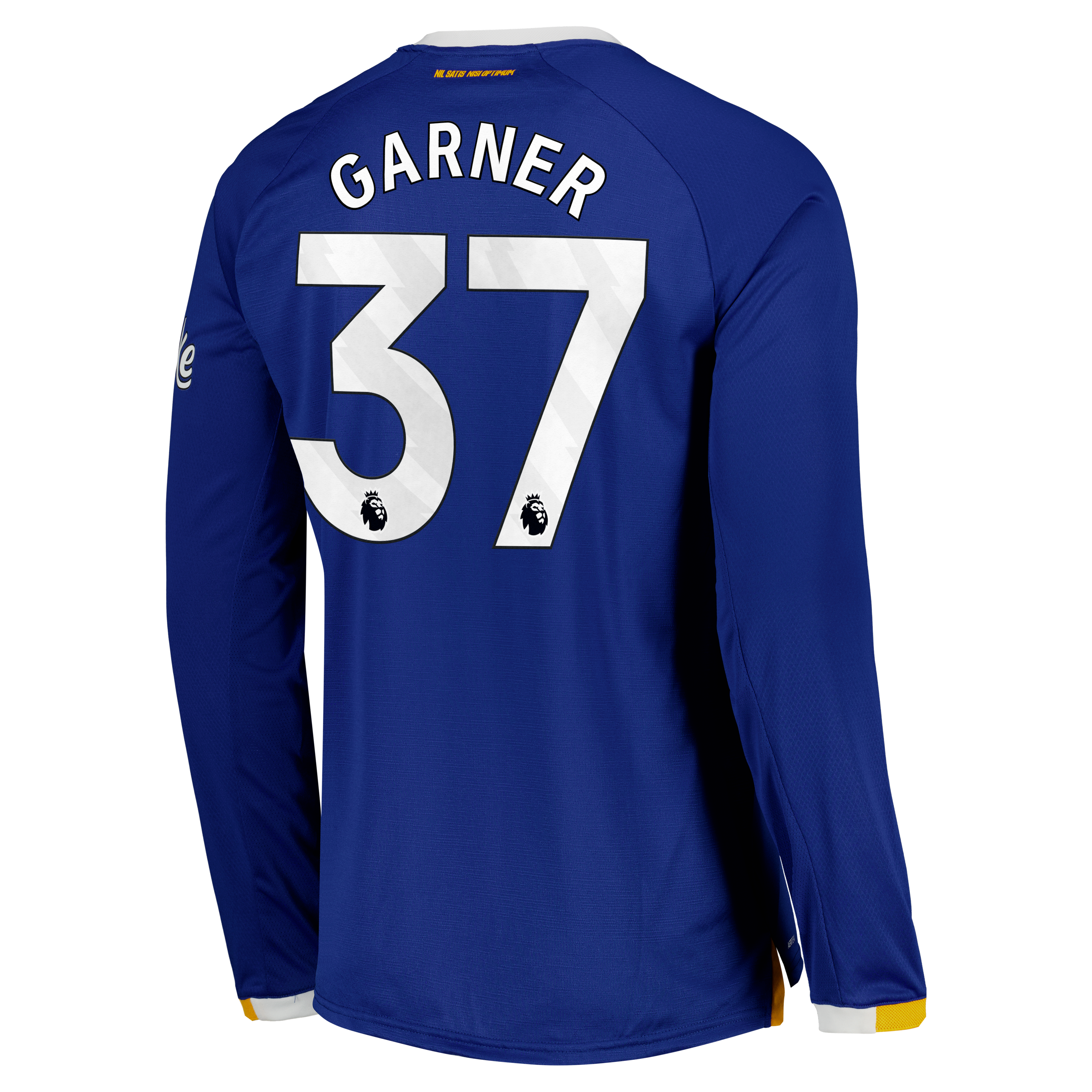 Everton Castore Home Pro Shirt 2026-27 - Long Sleeve with Garner 37 printing, , rebel_hi-res