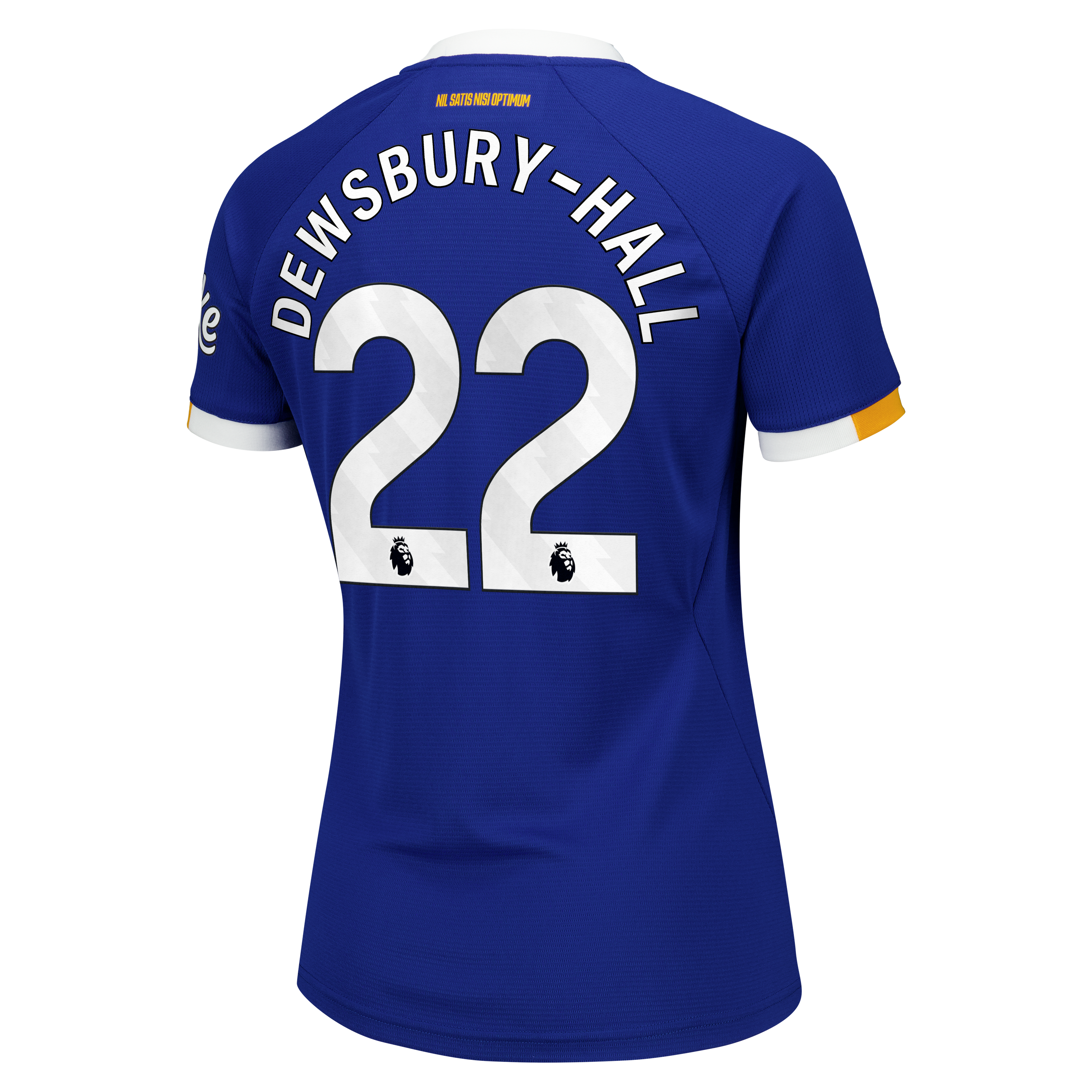 Everton Castore Home Replica Shirt 2026-27 - Womens with Dewsbury-Hall 22 printing, , rebel_hi-res