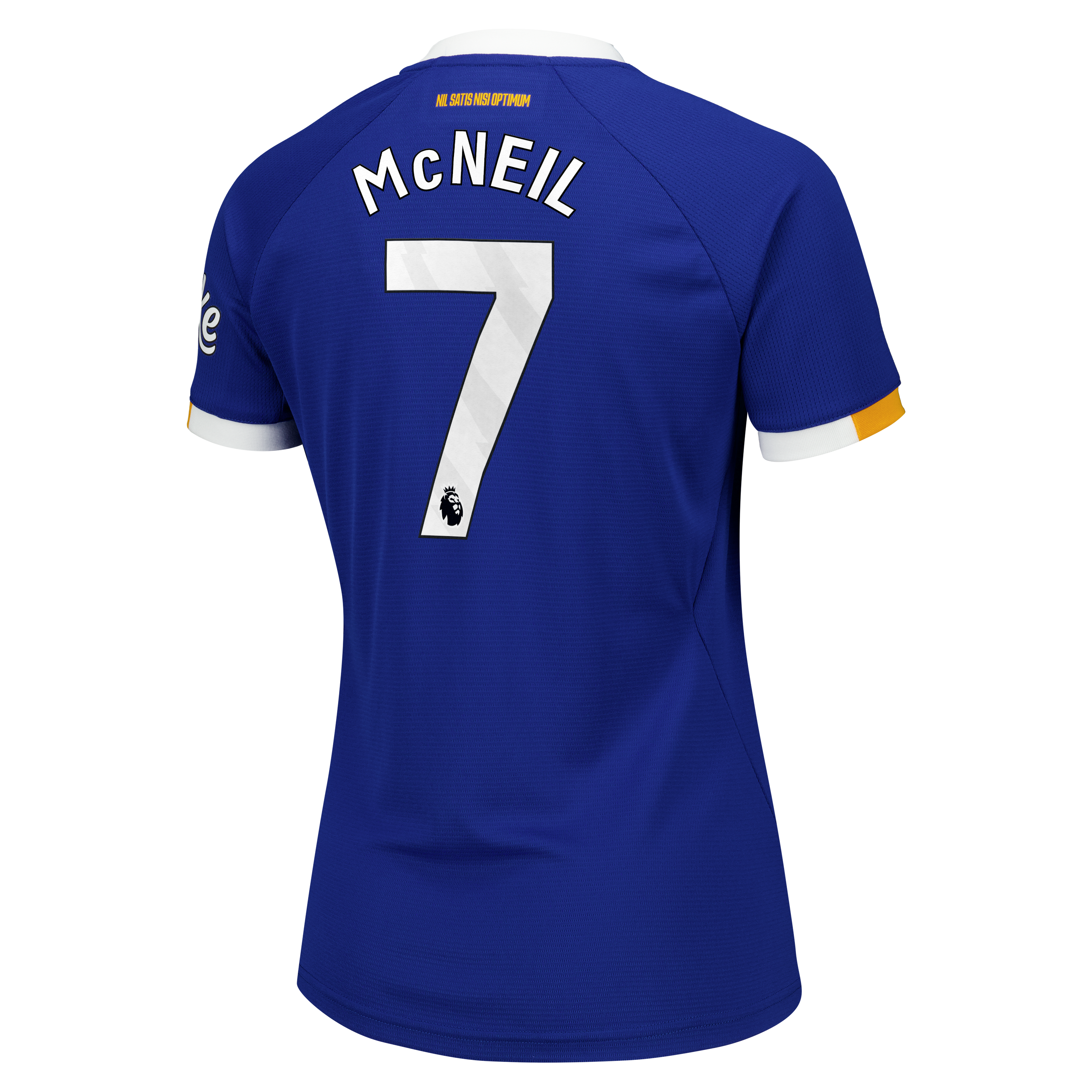 Everton Castore Home Replica Shirt 2026-27 - Womens with McNeil 7 printing, , rebel_hi-res